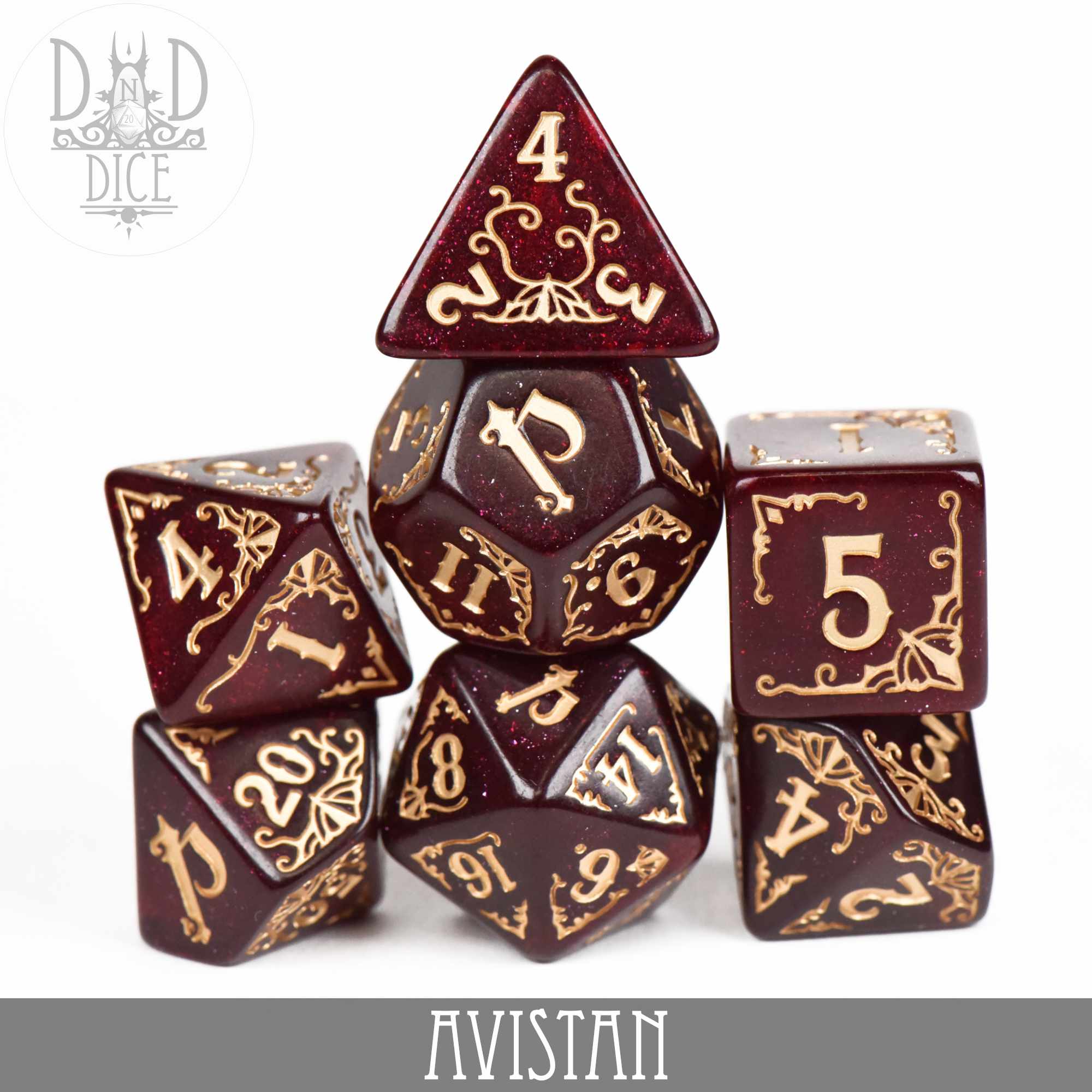 Pathfinder Dice Set: Avistan