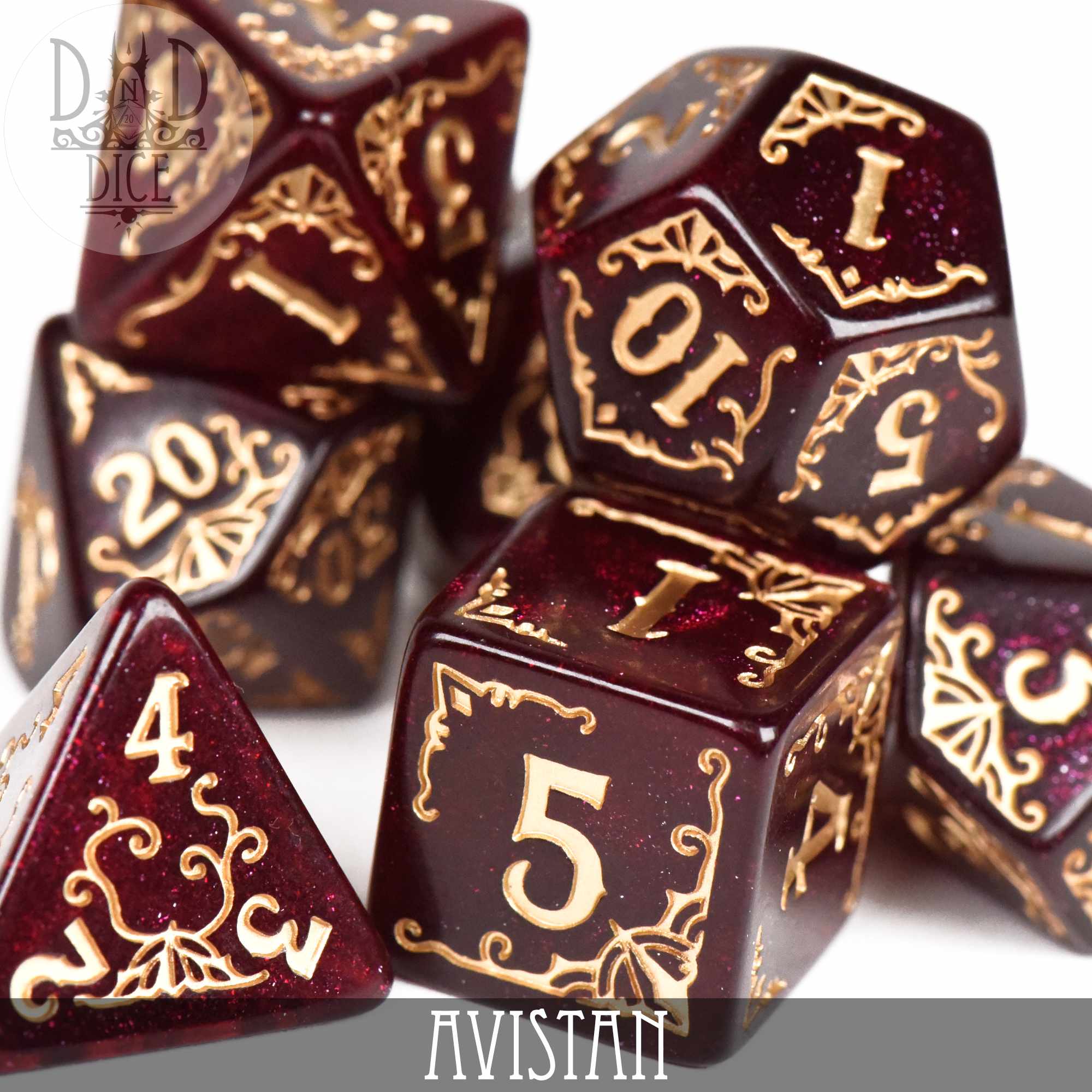 Pathfinder Dice Set: Avistan