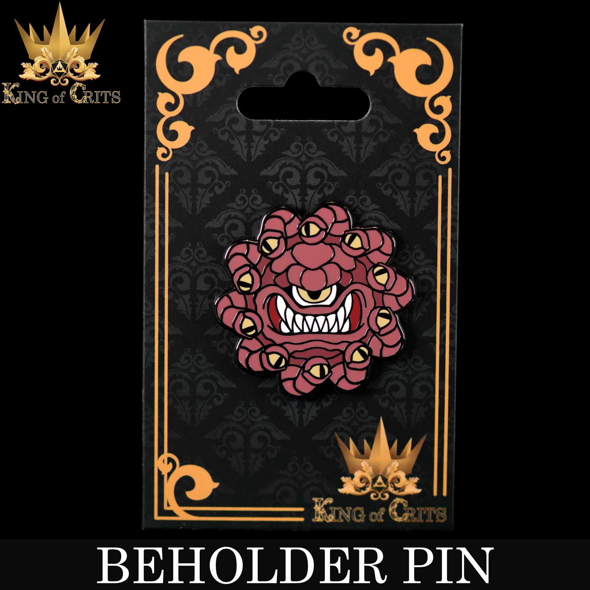 Beholder Enamel Pin