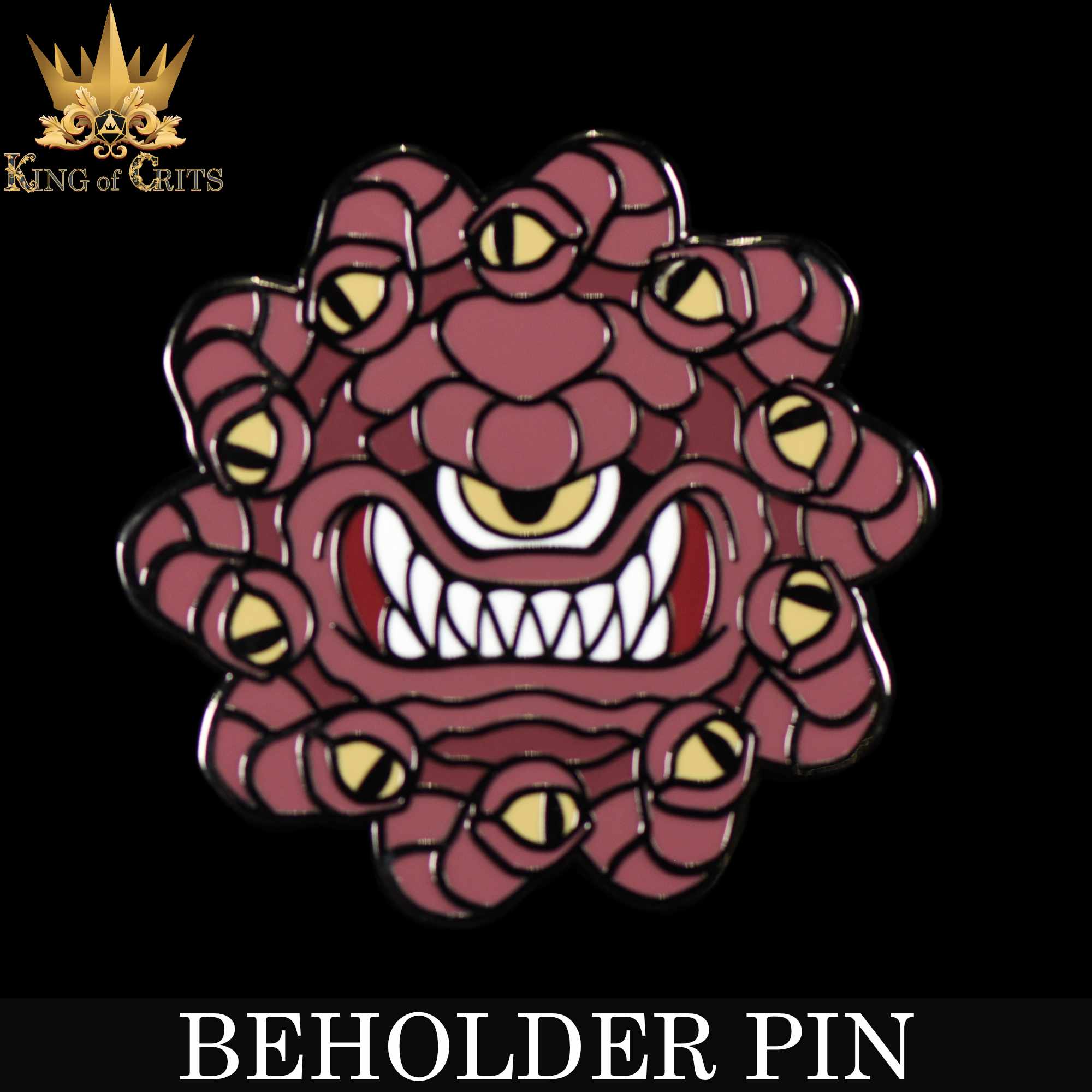 Beholder Enamel Pin