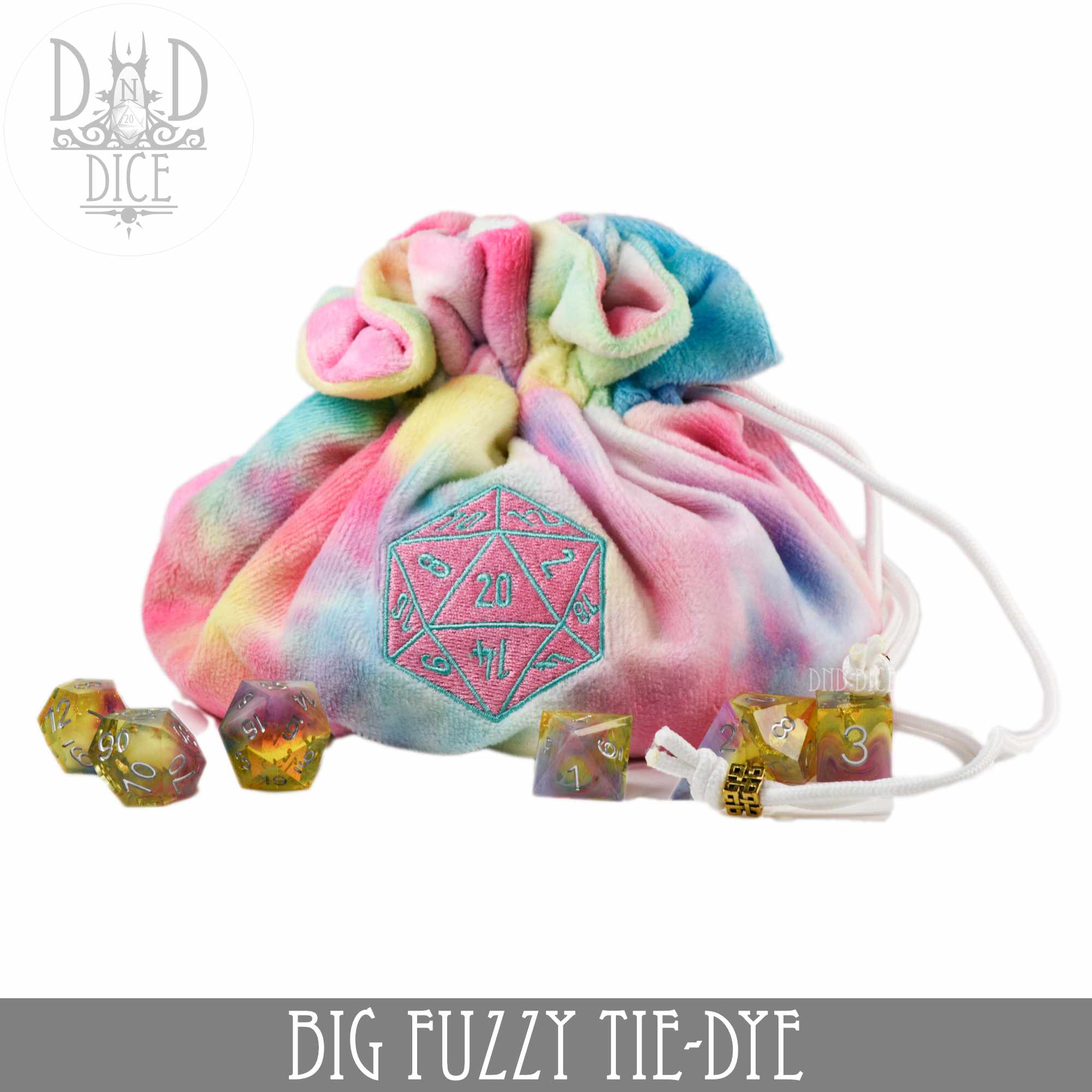 Big Fuzzy Dice Bag (7 Colors)