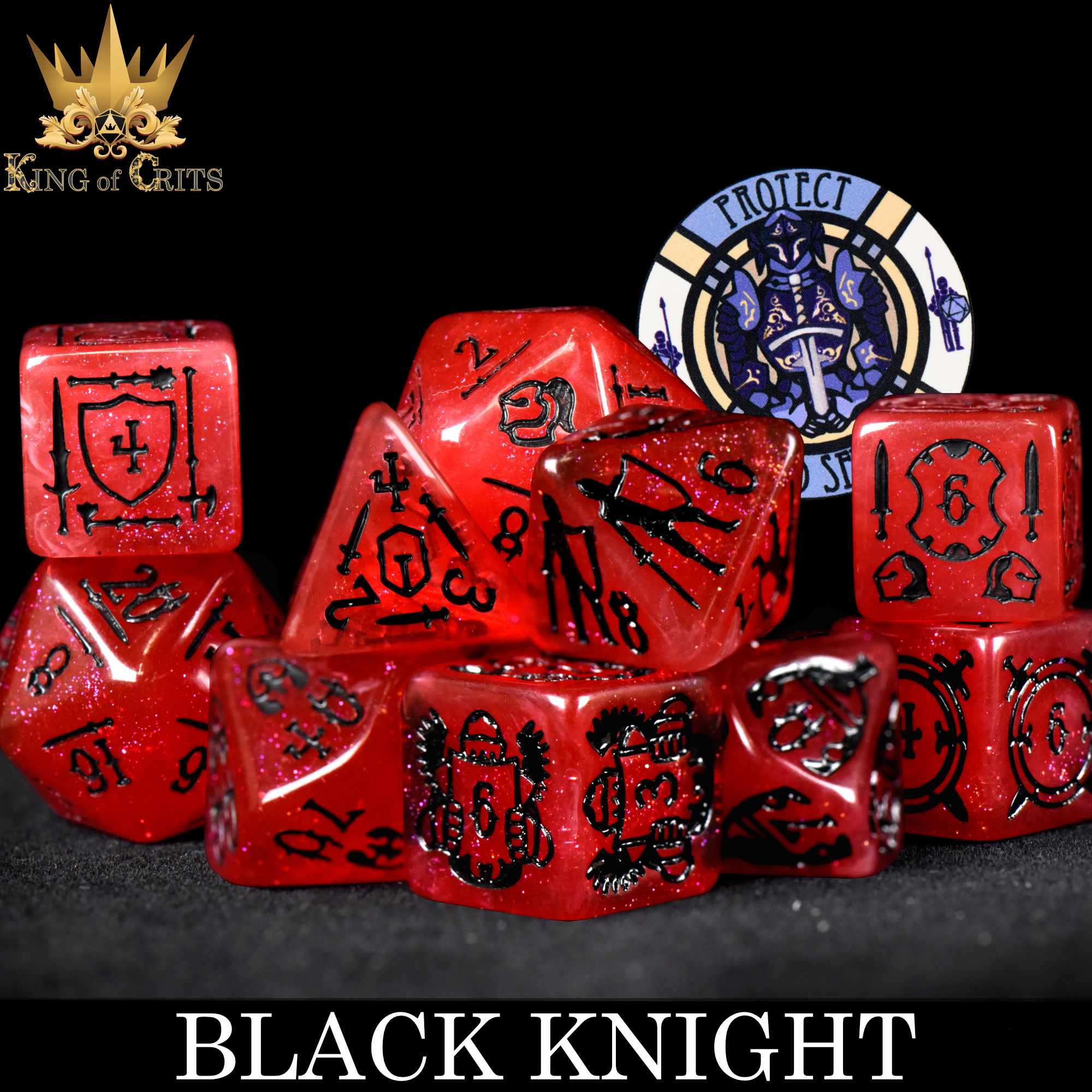 Black Knight 11 Dice Set