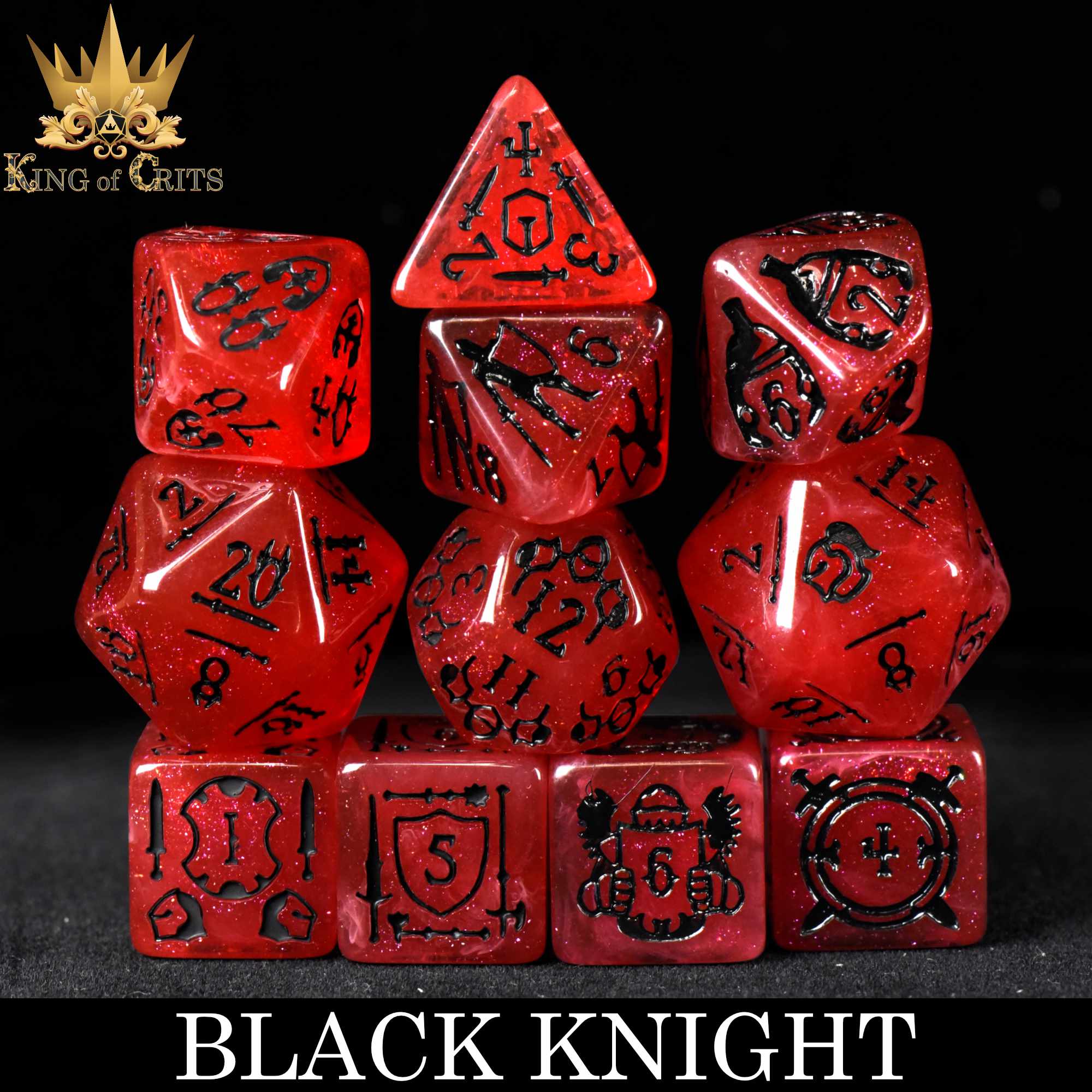 Black Knight 11 Dice Set