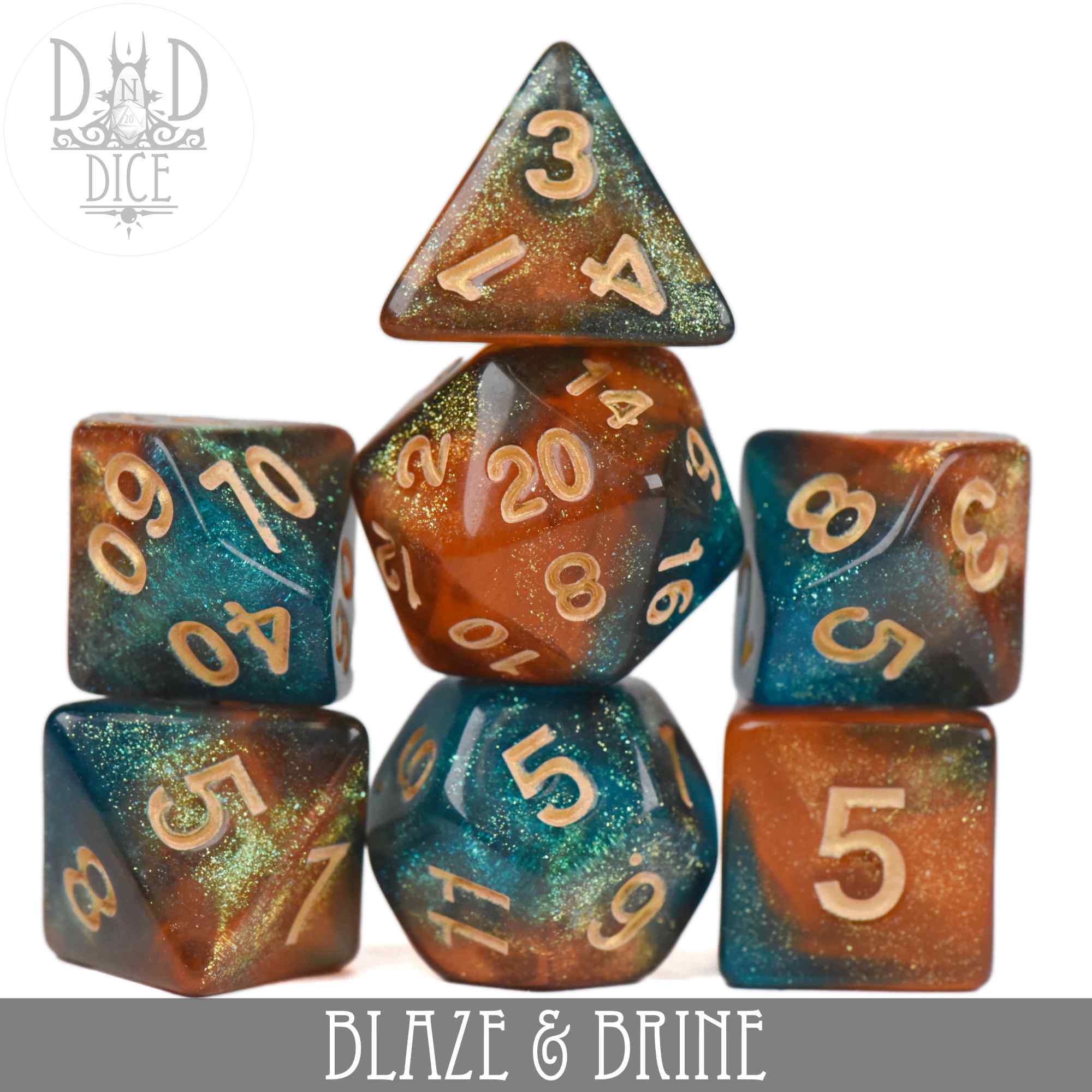 Blaze & Brine Dice Set