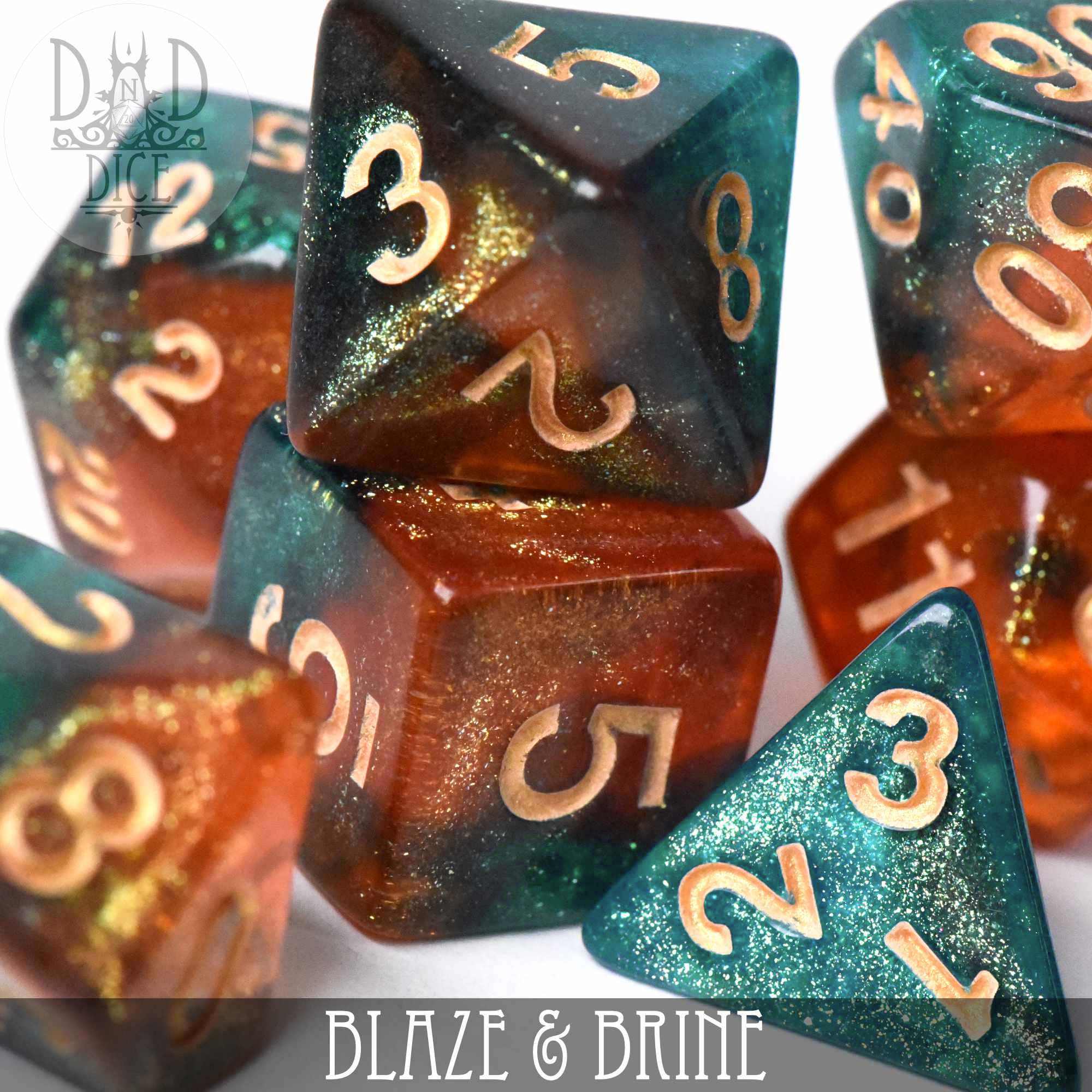 Blaze & Brine Dice Set