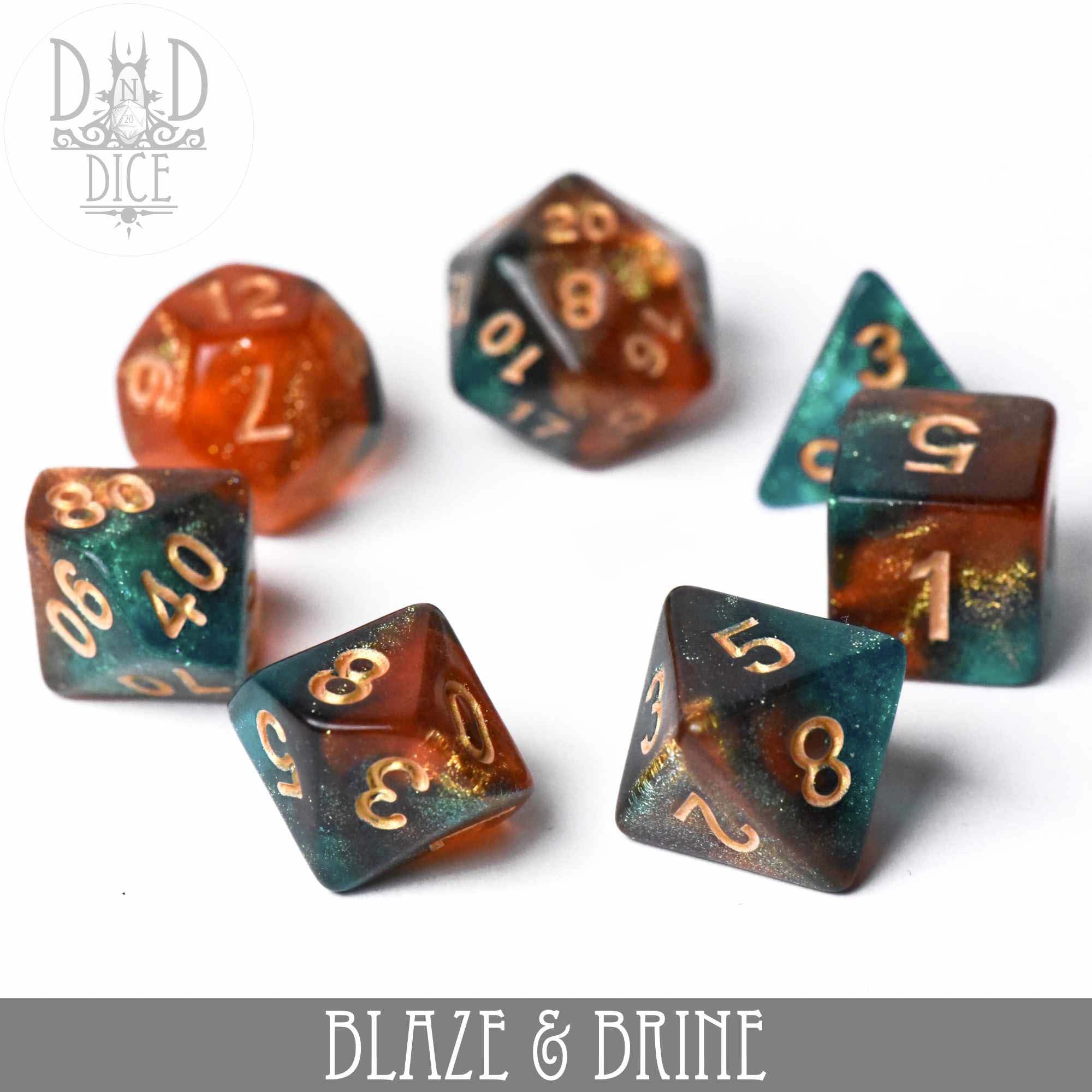 Blaze & Brine Dice Set