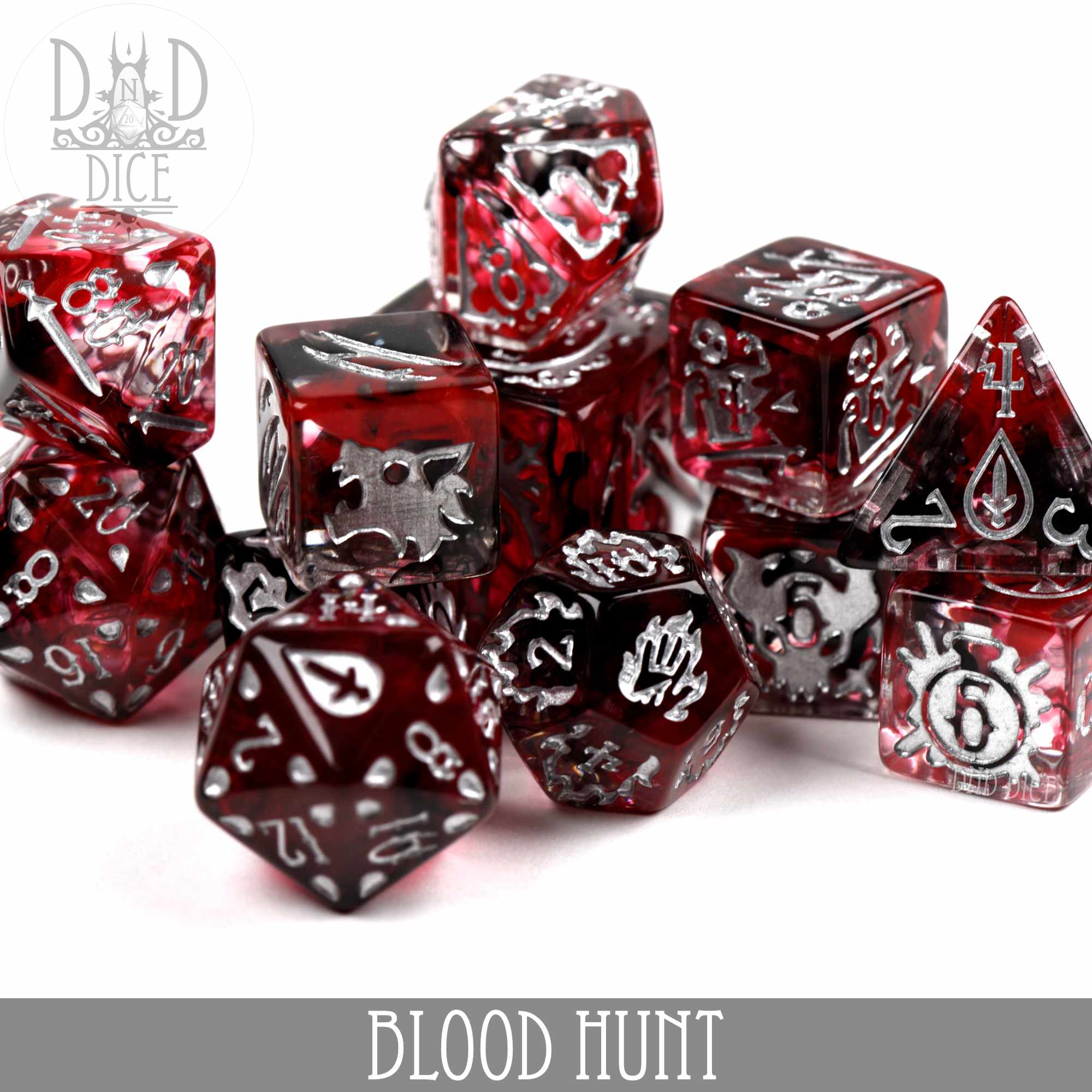 Blood Hunt 12 Dice Set