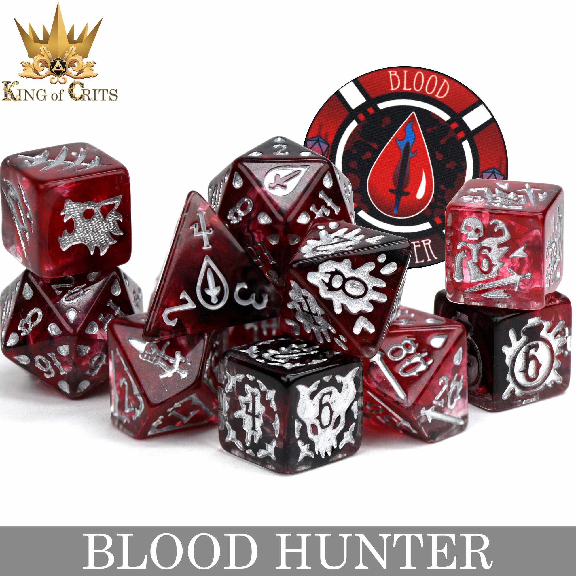 Blood Hunter 11 Dice Set