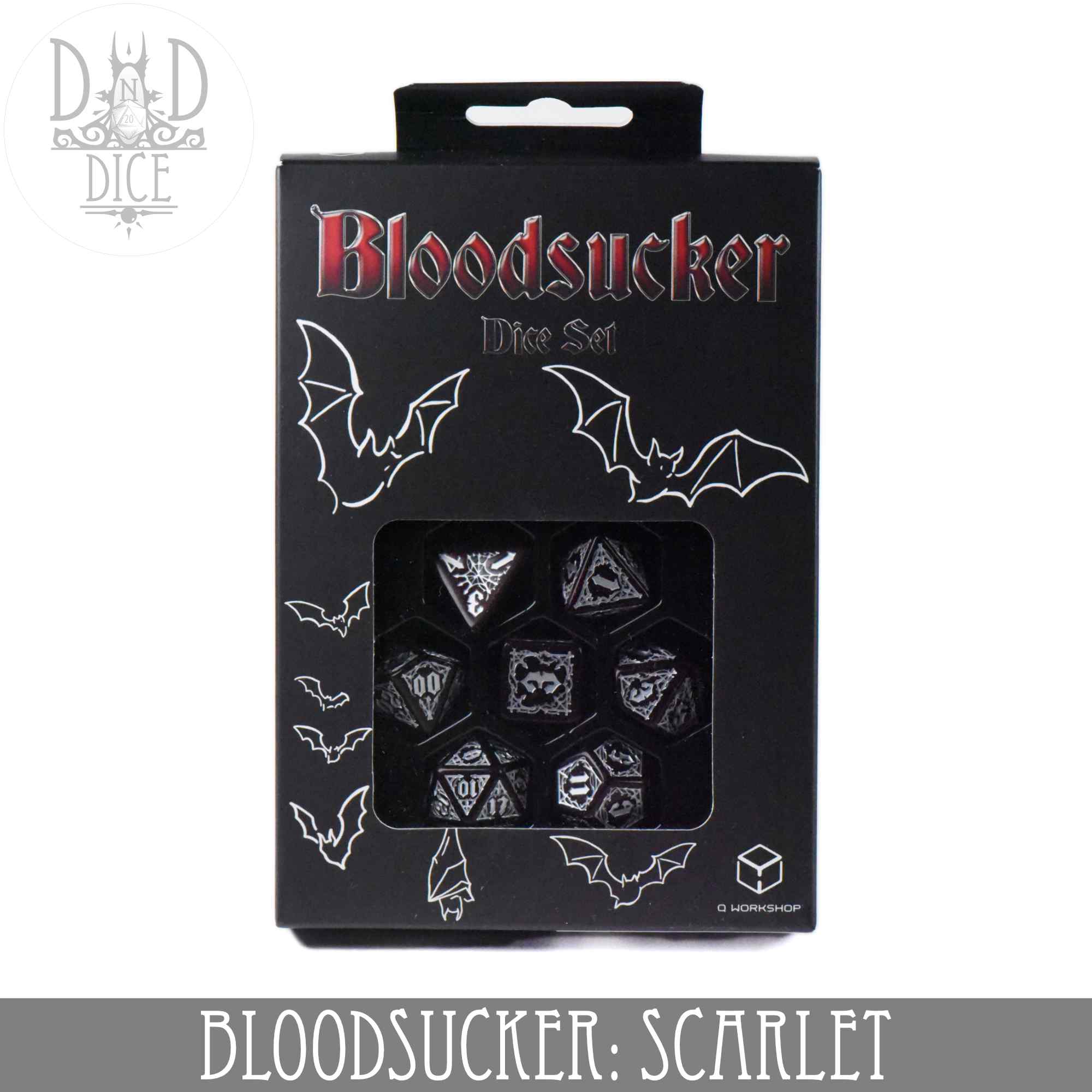 Bloodsucker Scarlet Dice Set