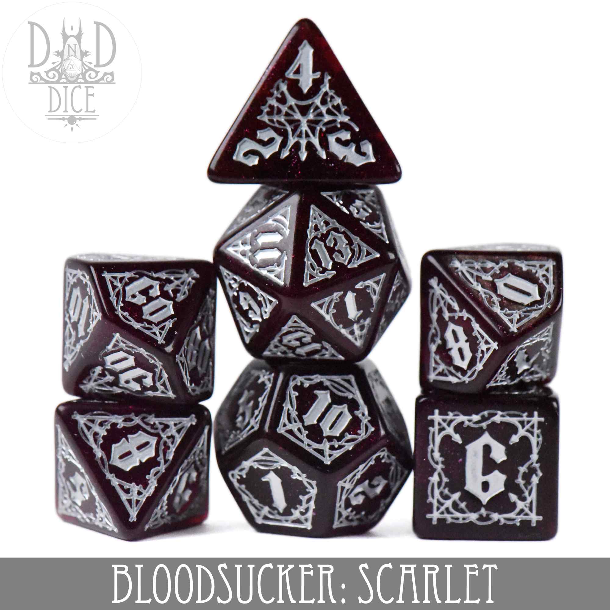 Bloodsucker Scarlet Dice Set