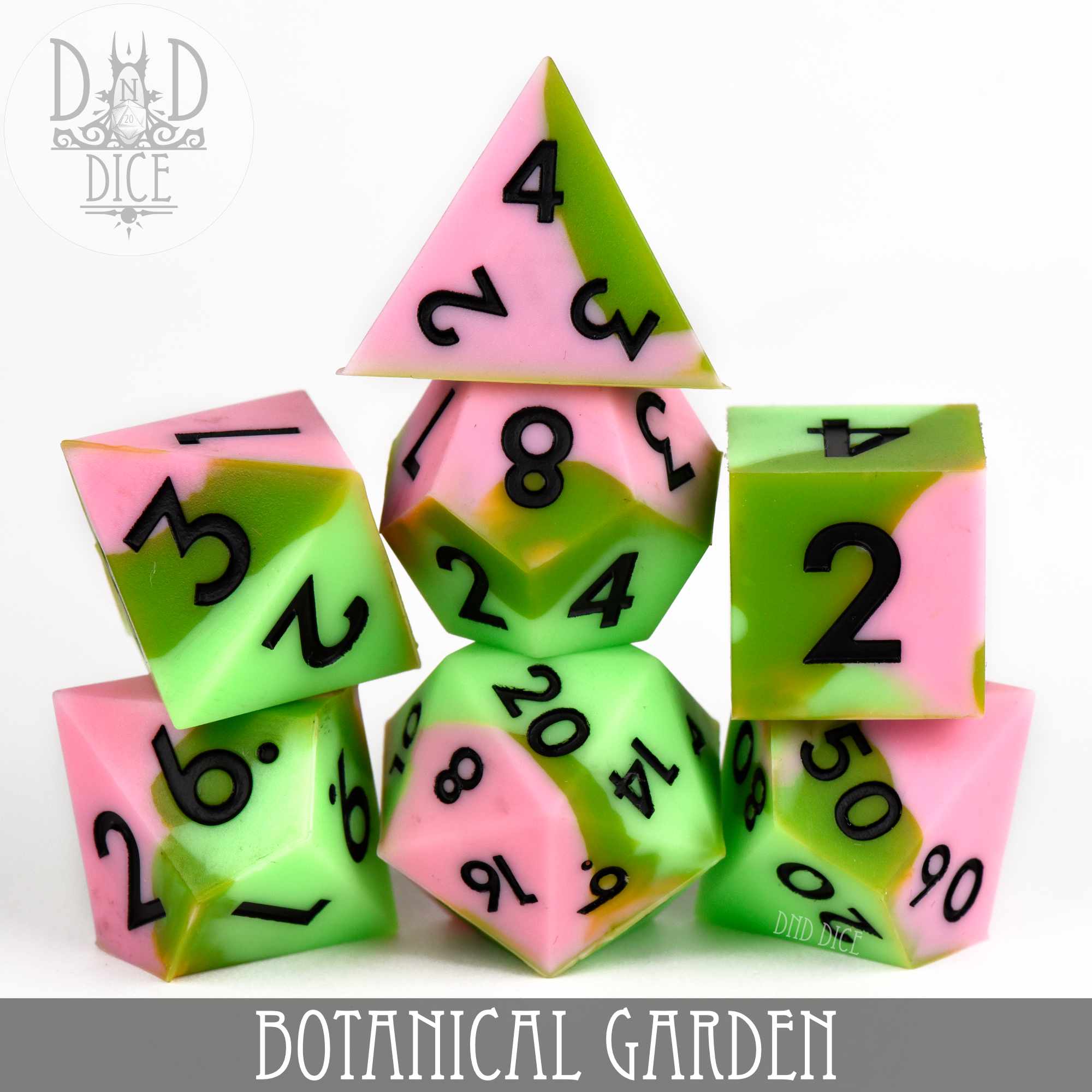 Botanical Garden Silicone Dice Set