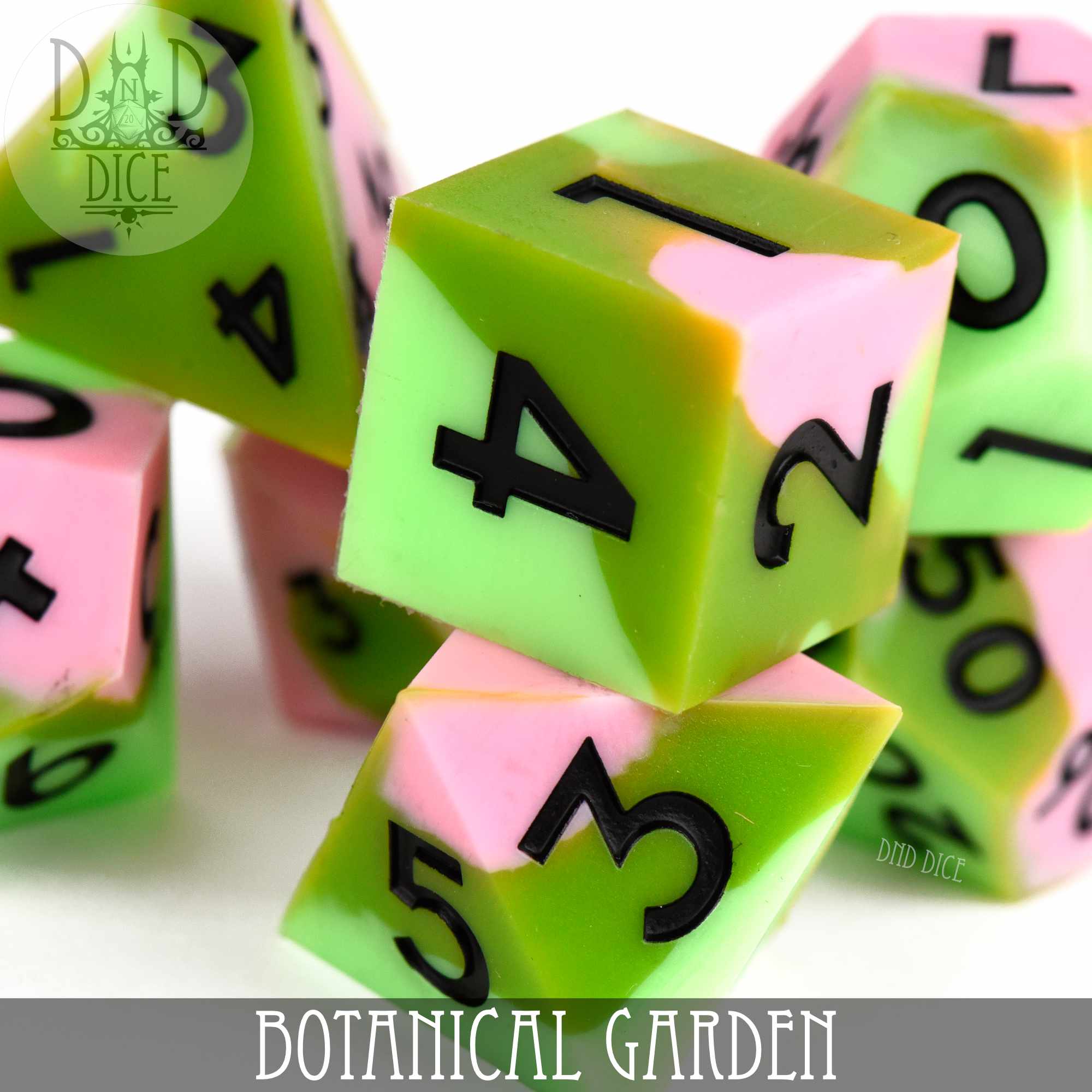 Botanical Garden Silicone Dice Set