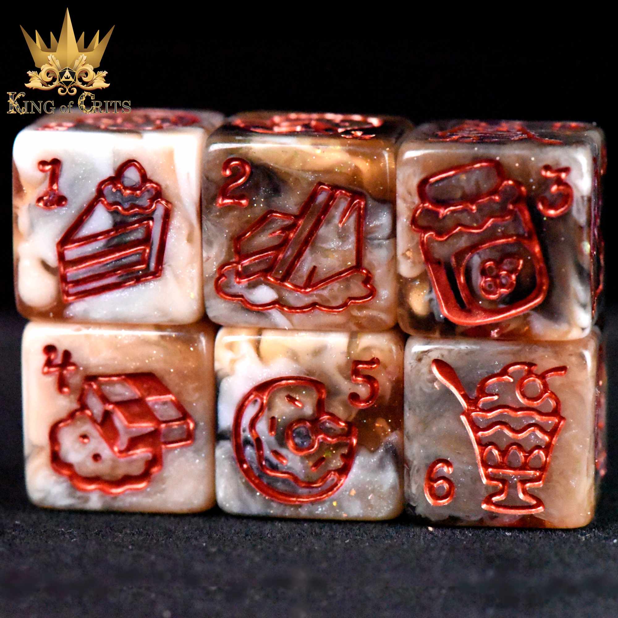 Cafe Latte 11 Dice Set