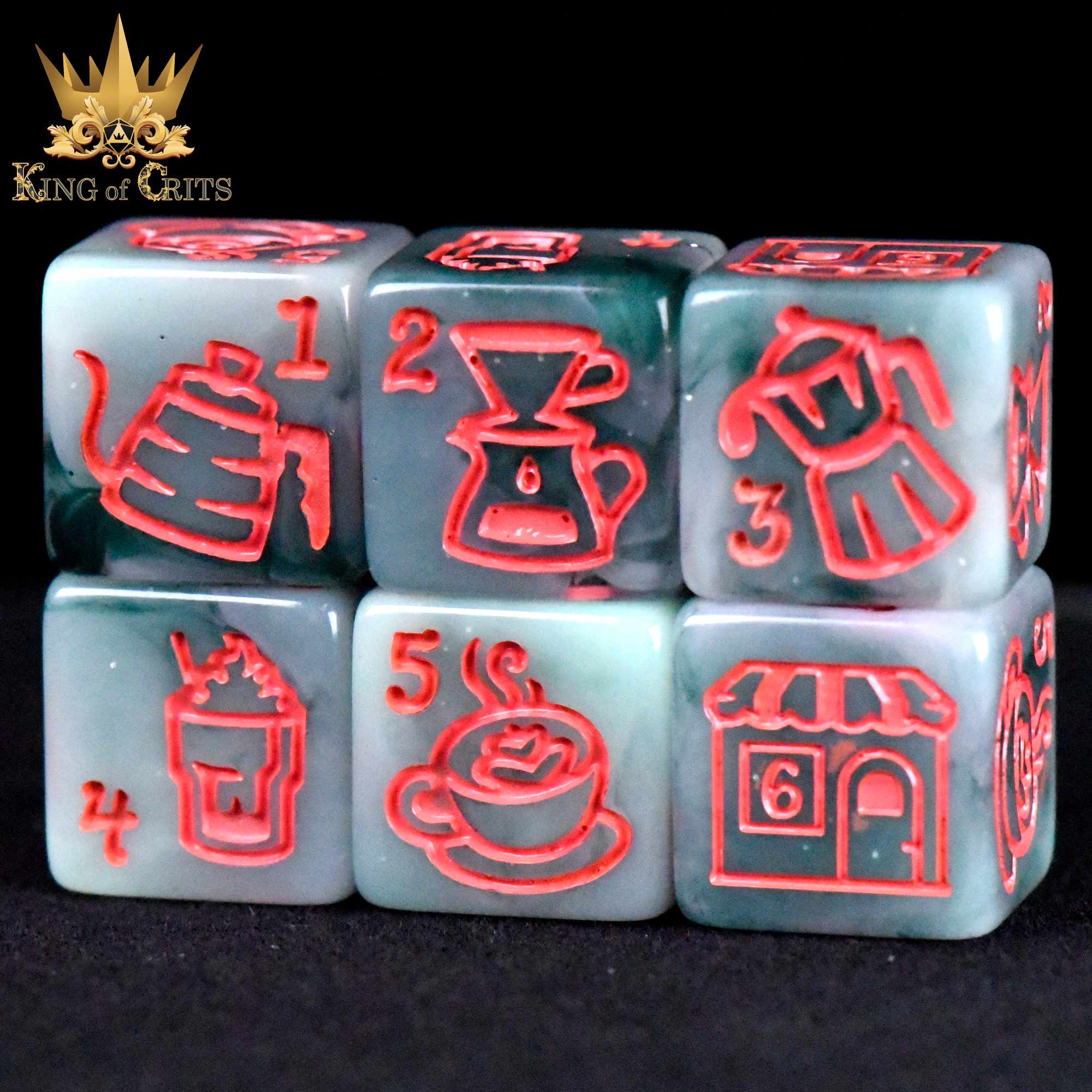 Cafe Matcha 11 Dice Set