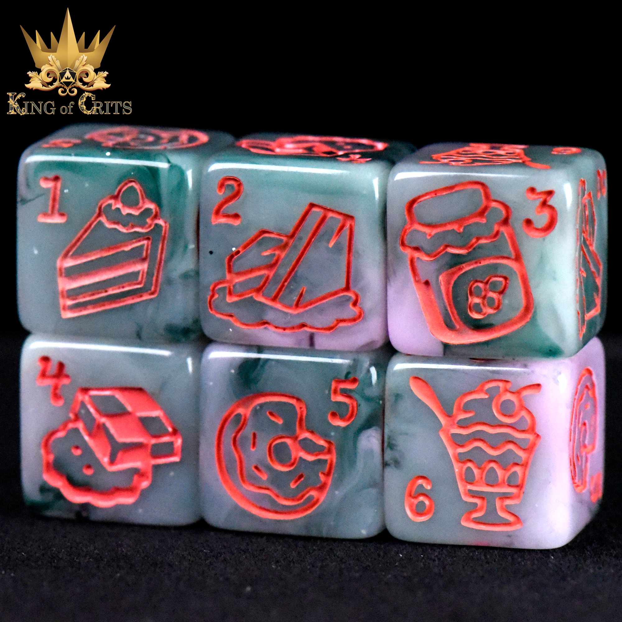Cafe Matcha 11 Dice Set