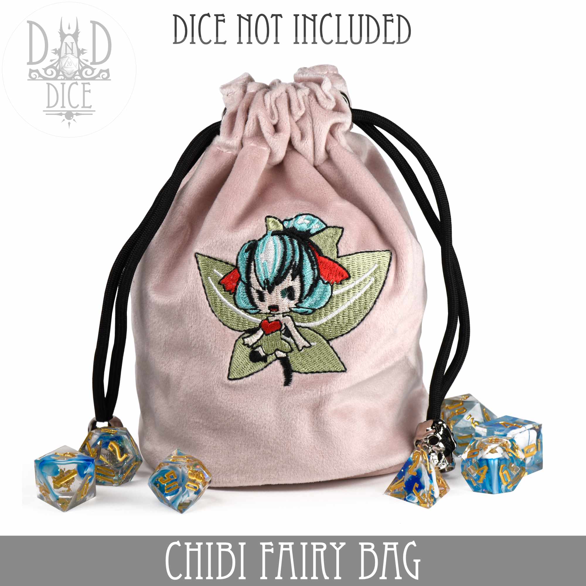 Chibi Fairy Dice Bag