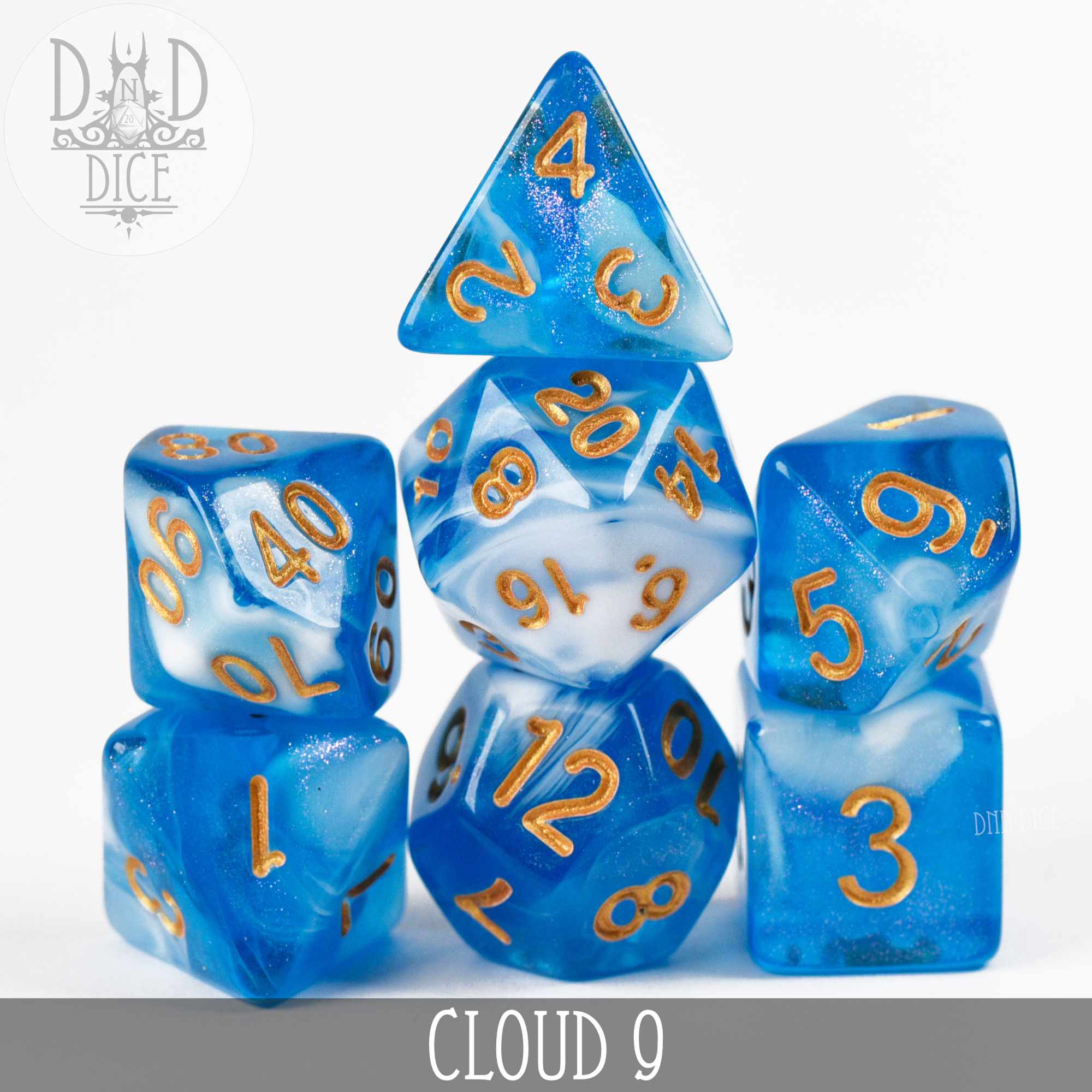 Cloud 9 Dice Set