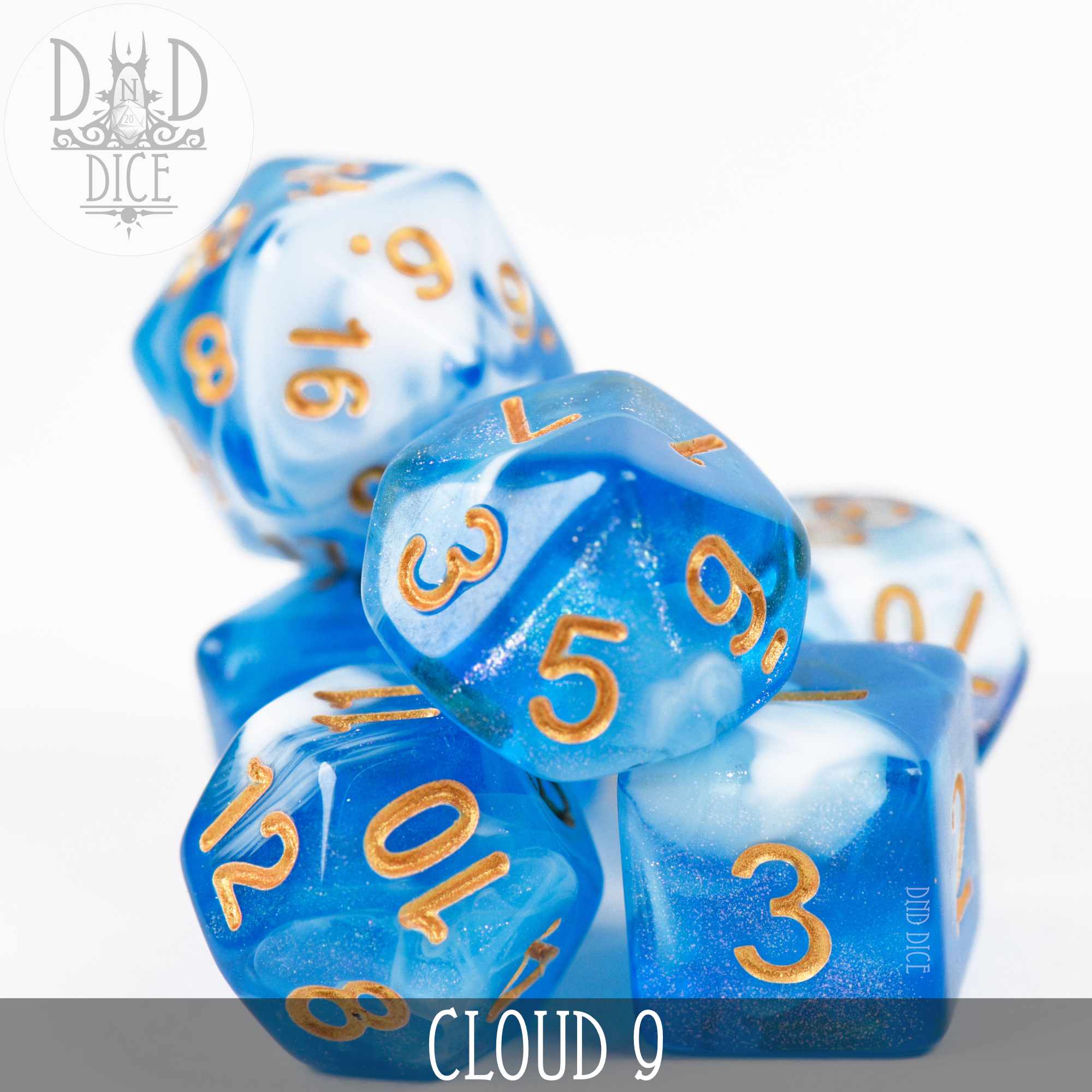Cloud 9 Dice Set