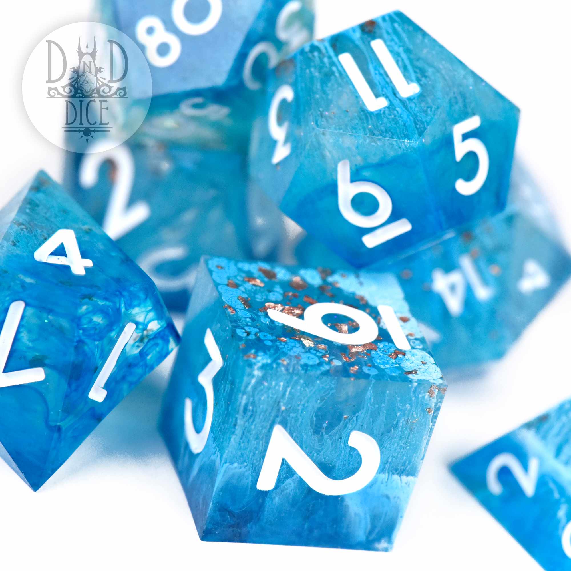 Copper Lochs Handmade Dice Set