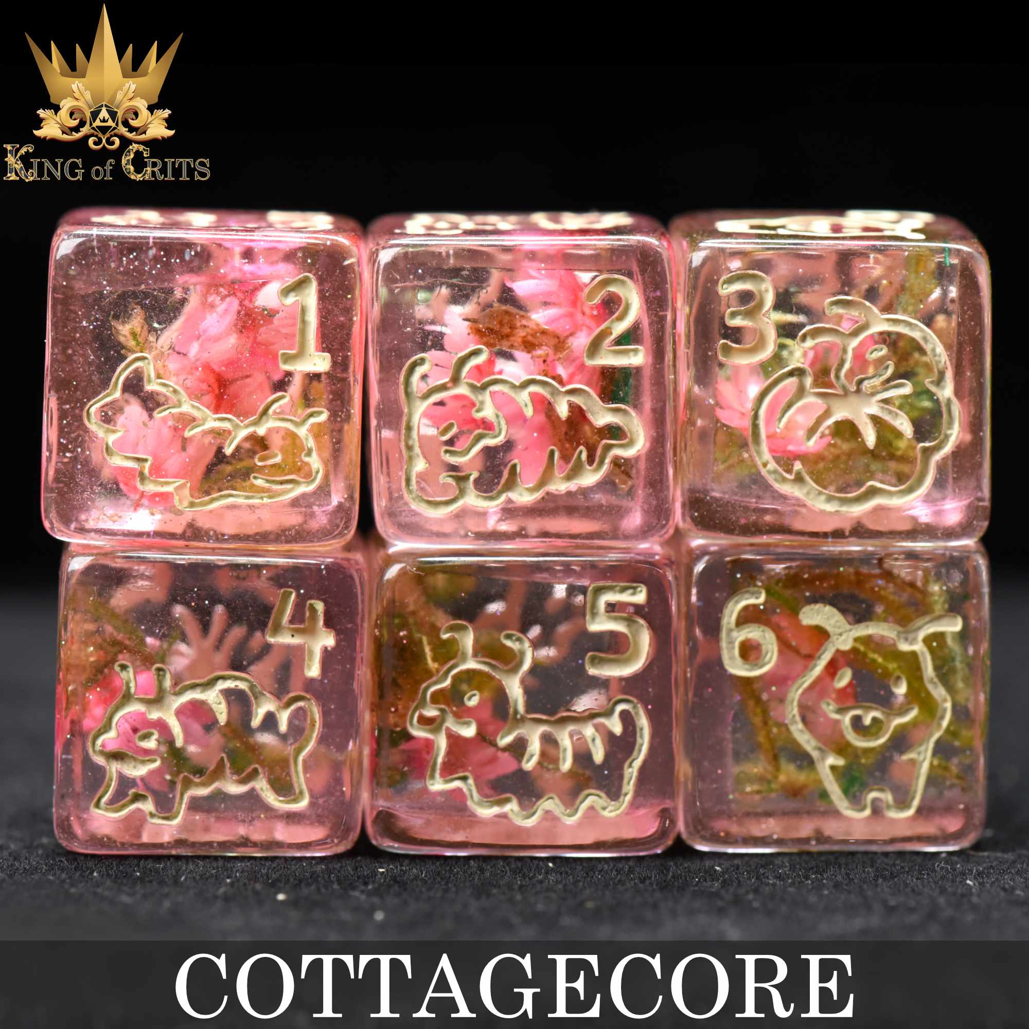 Cottagecore 11 Dice Set