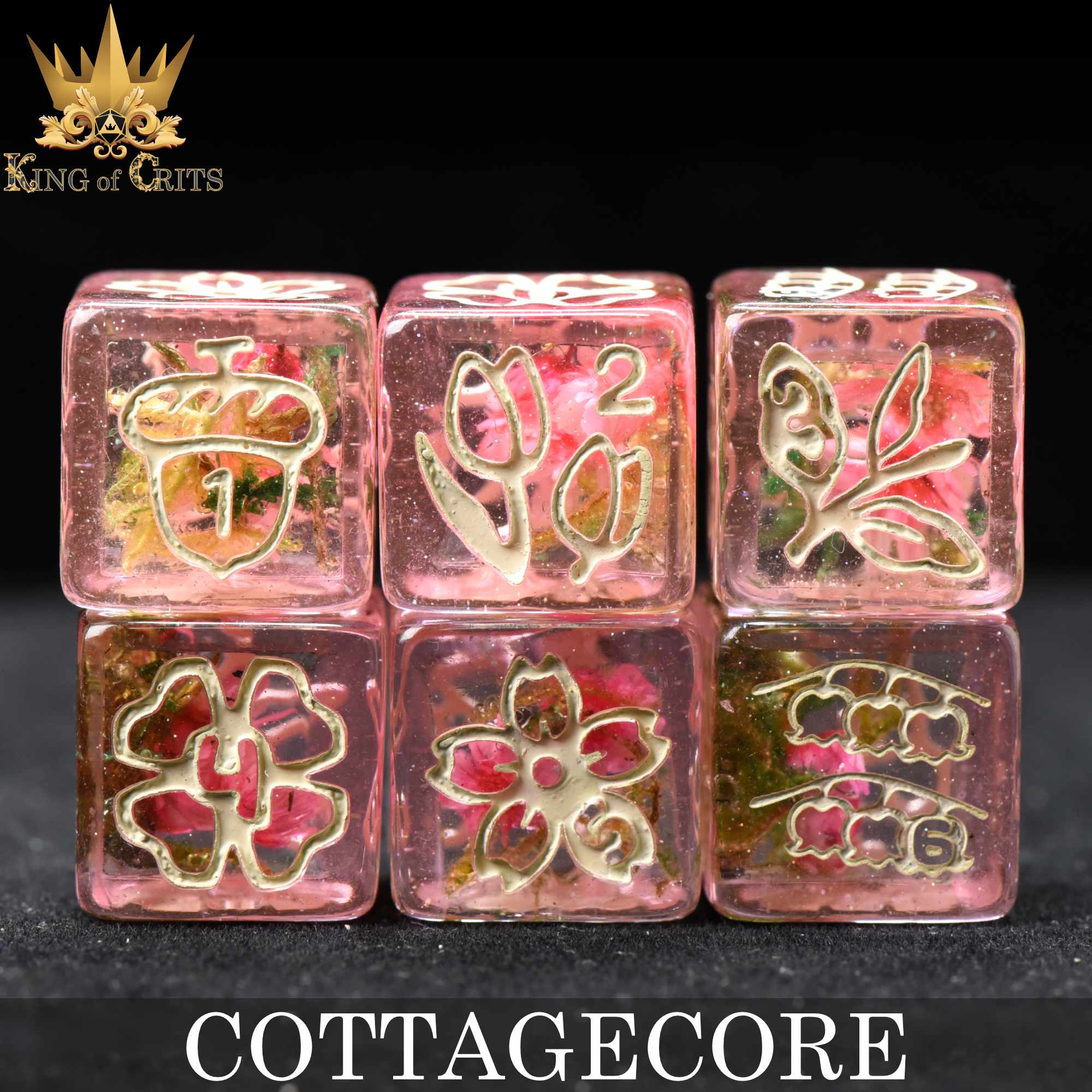 Cottagecore 11 Dice Set