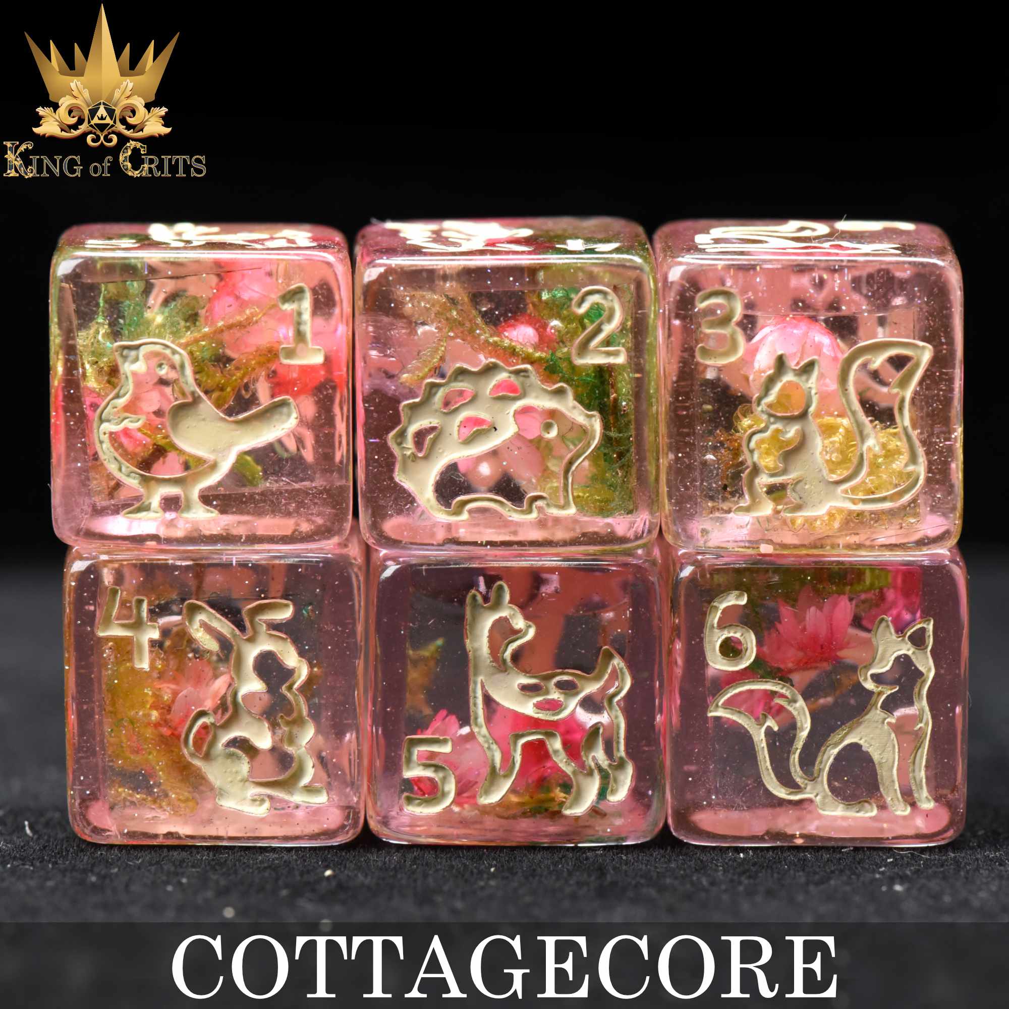 Cottagecore 11 Dice Set