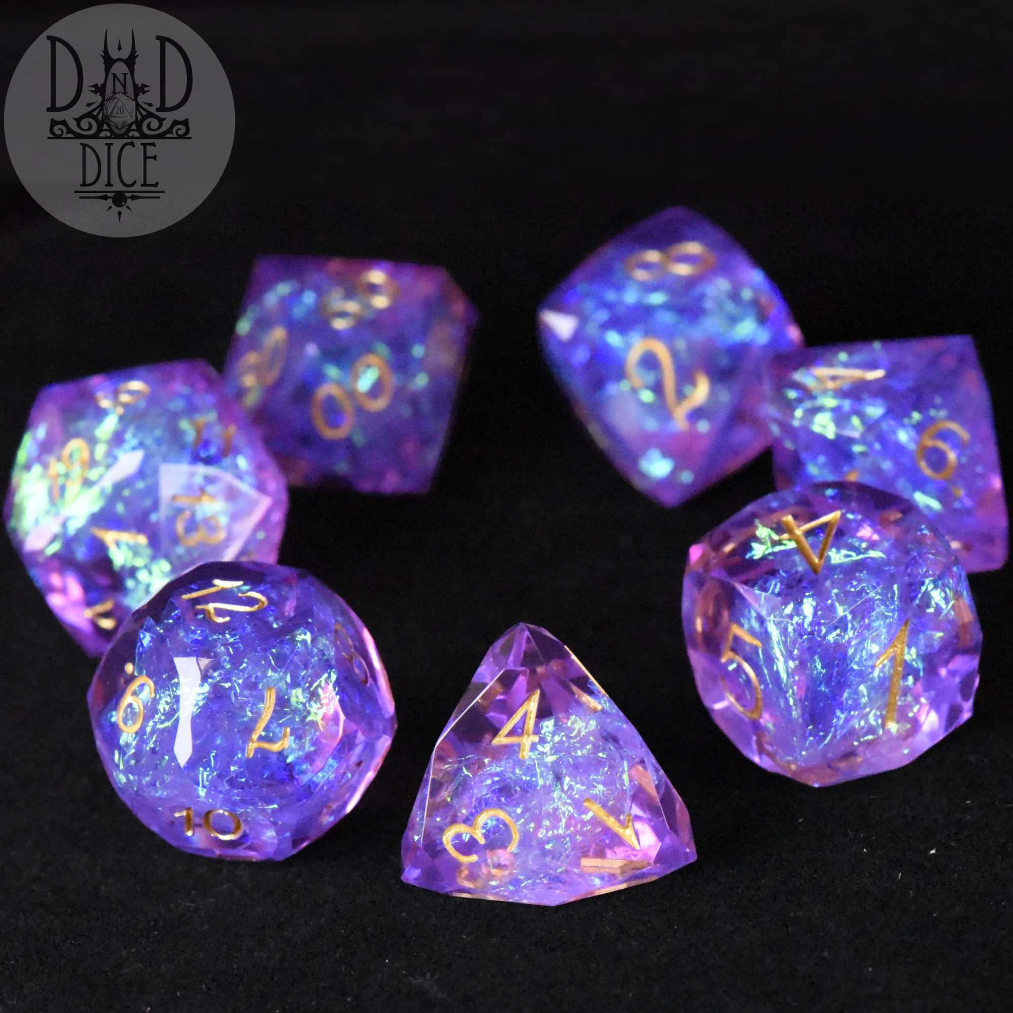 Crown Jewels Imperial Handmade Dice Set