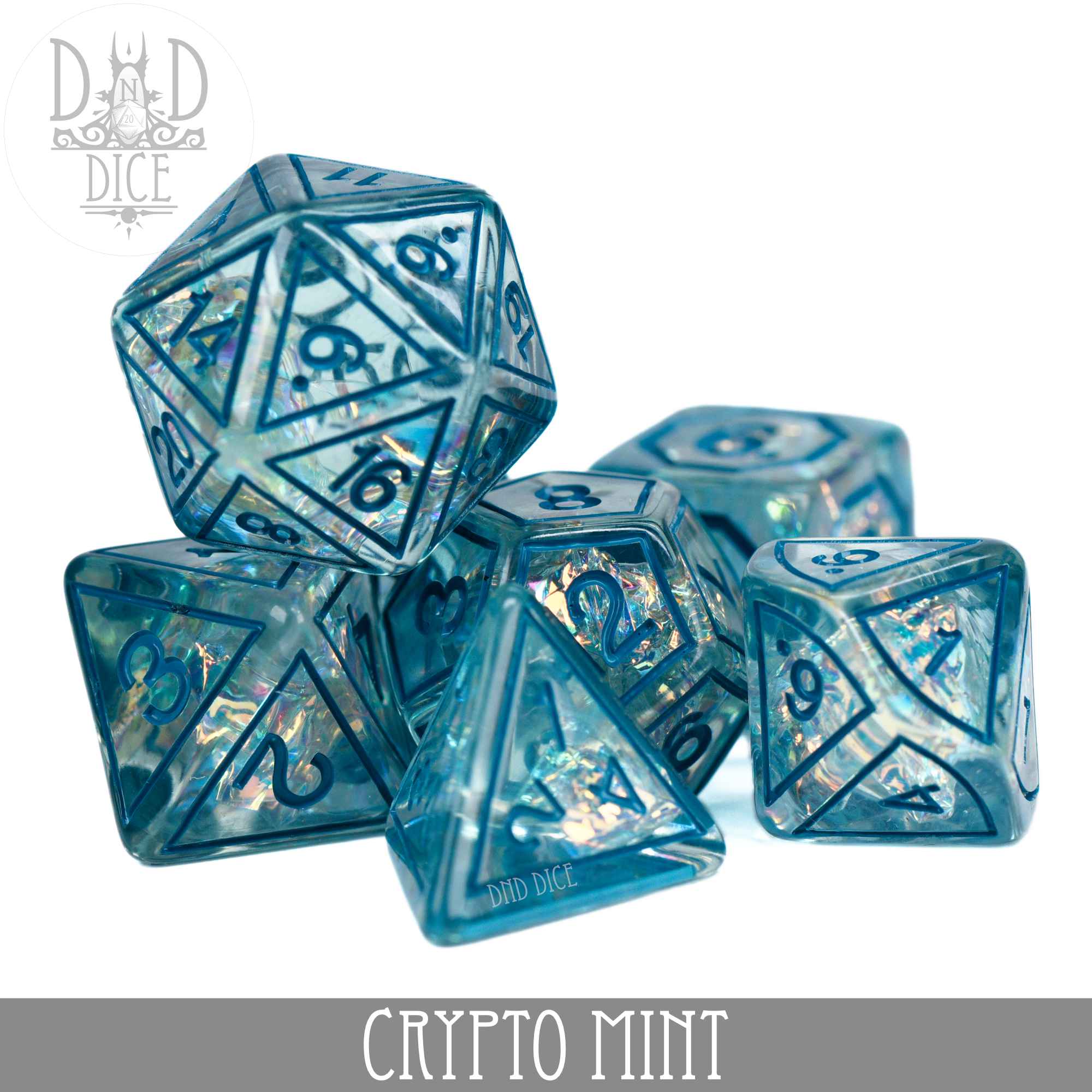 Crypto Mint Dice Set