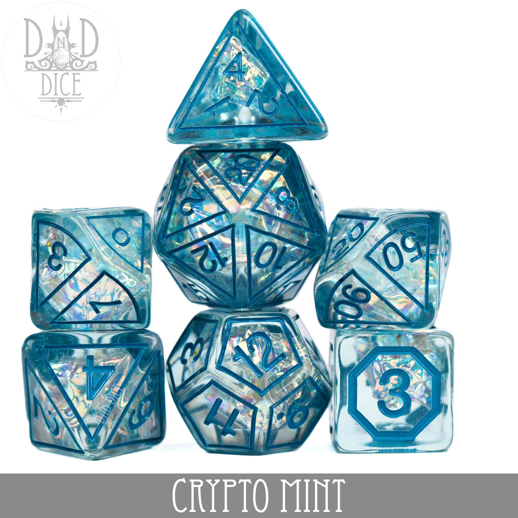 Crypto Mint Dice Set