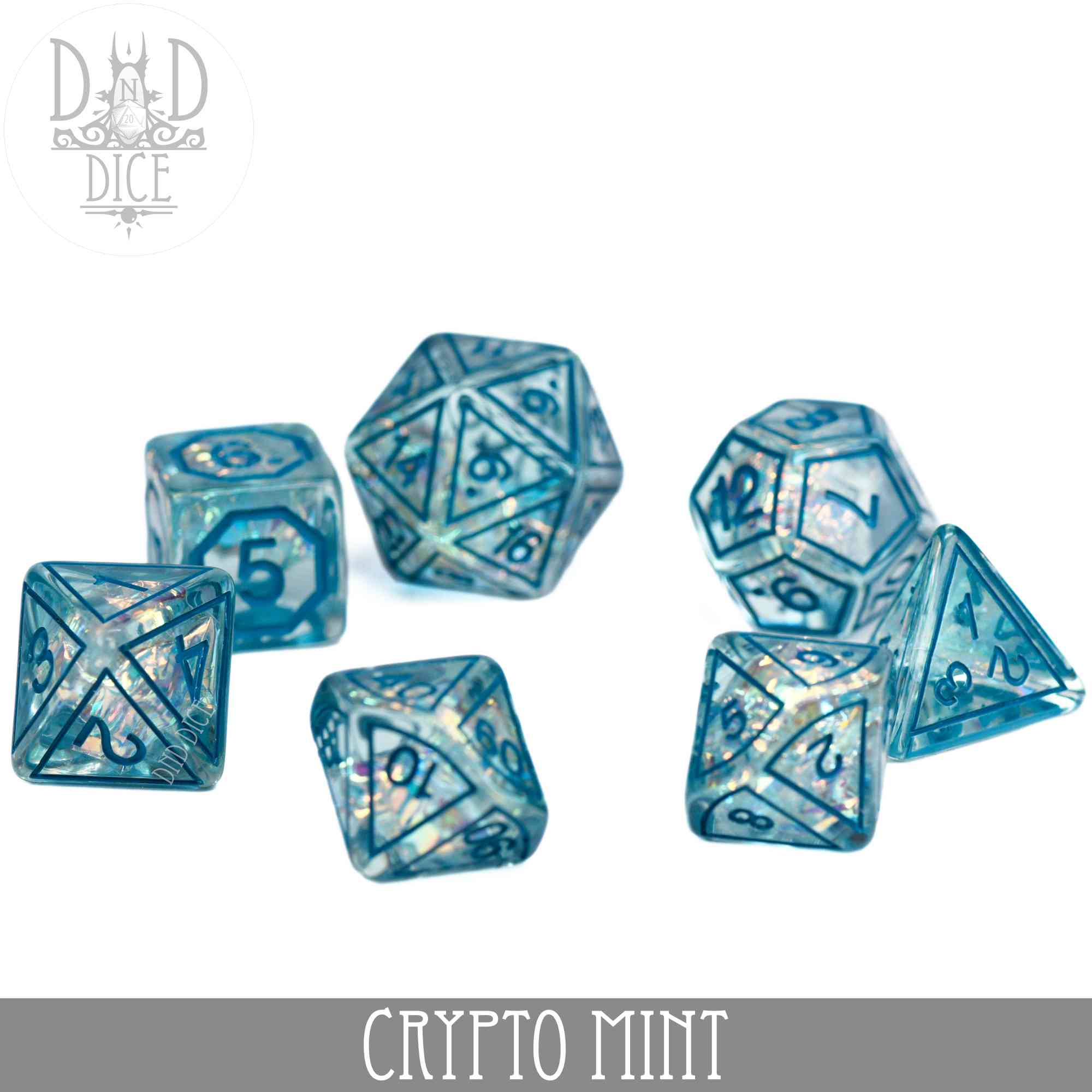 Crypto Mint Dice Set