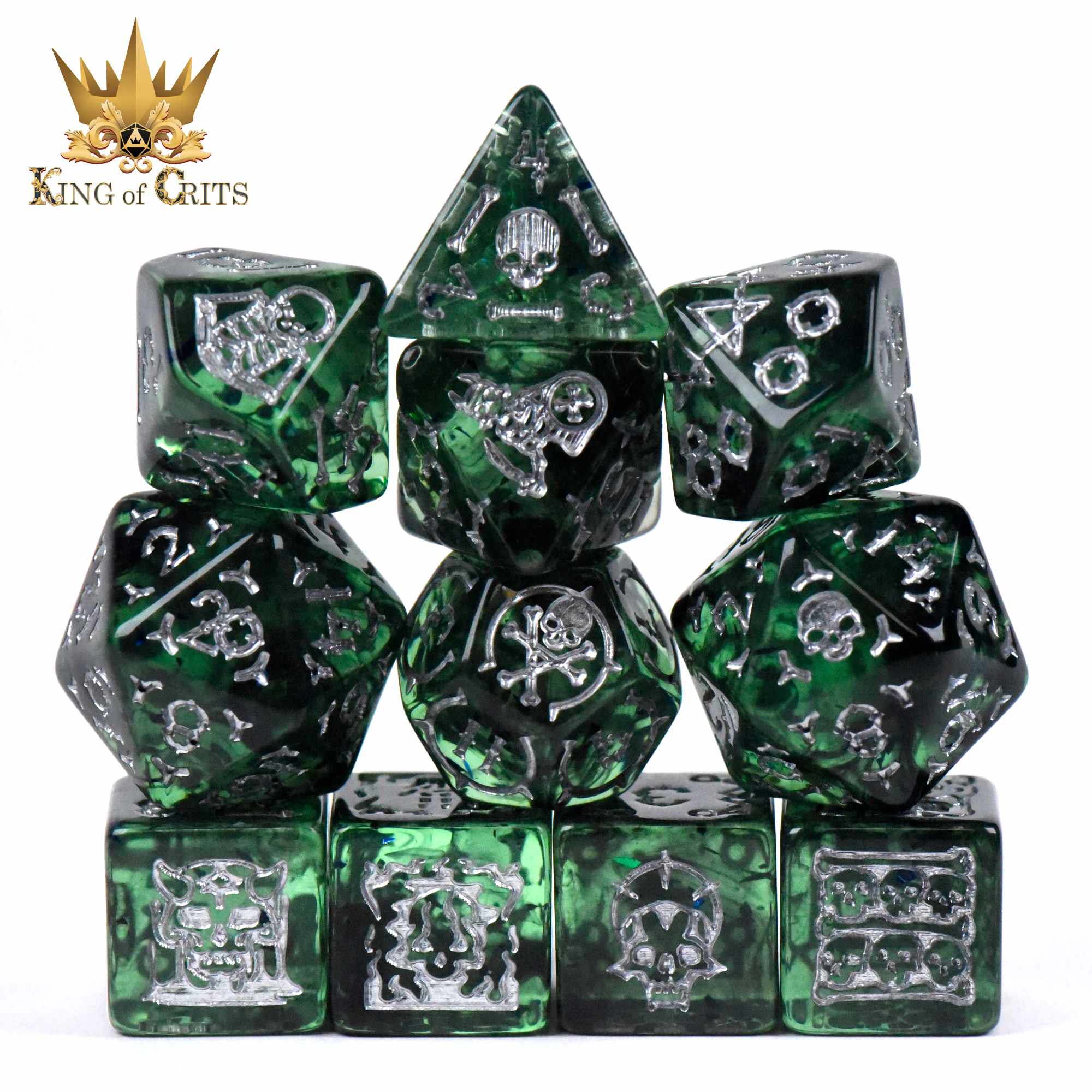 Crypt of the Necromancer 11 Dice Set