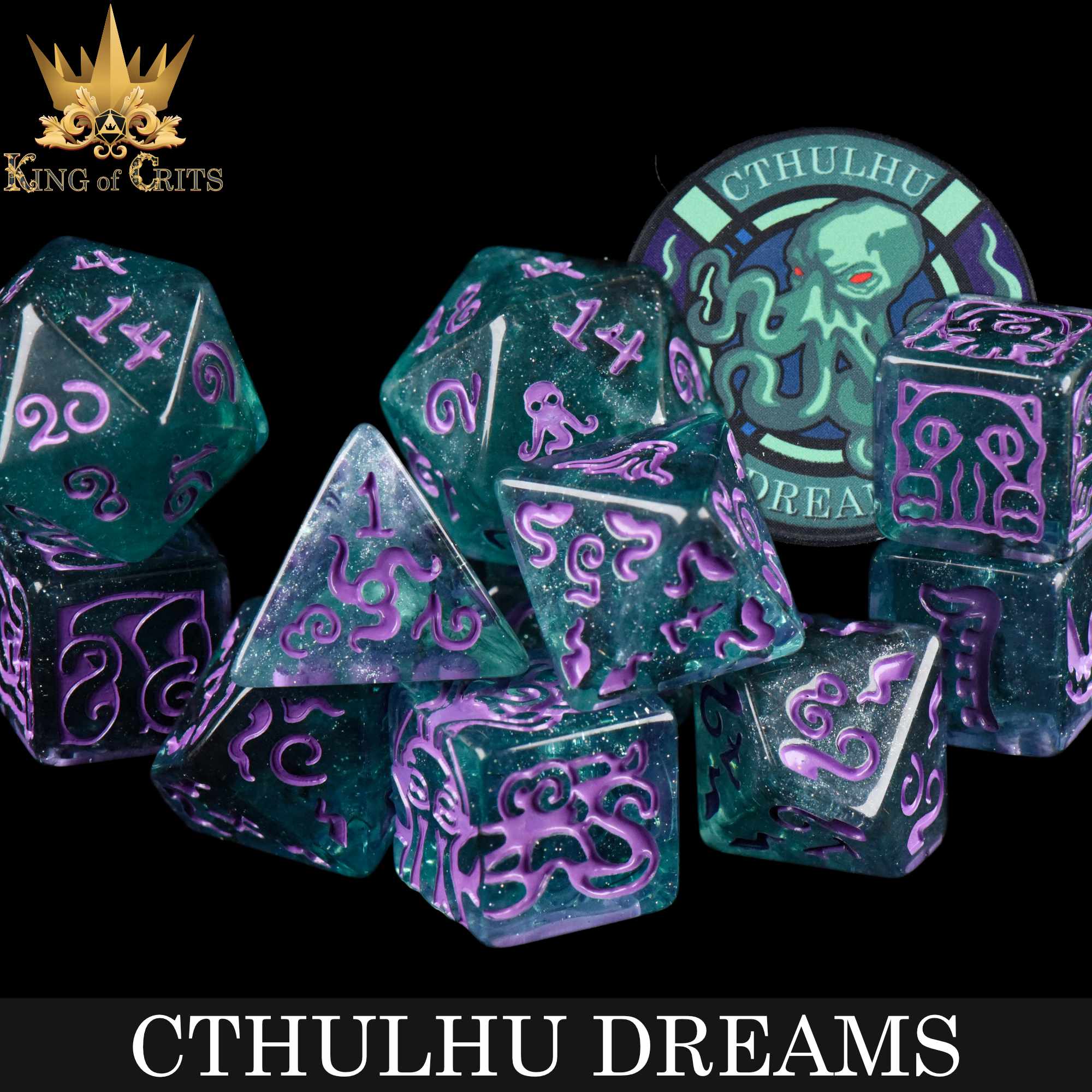 Cthulhu Dreams 11 Dice Set