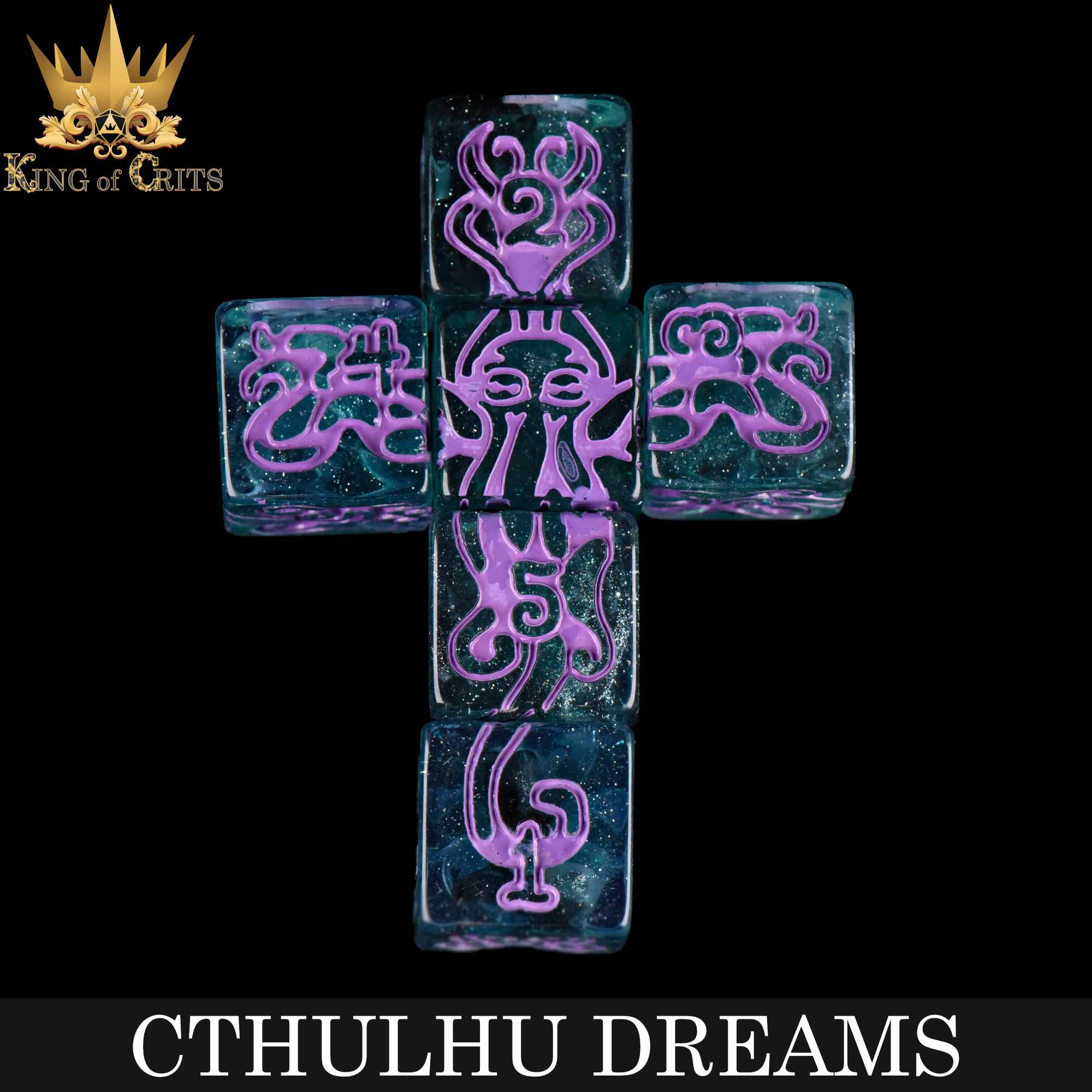 Cthulhu Dreams 11 Dice Set