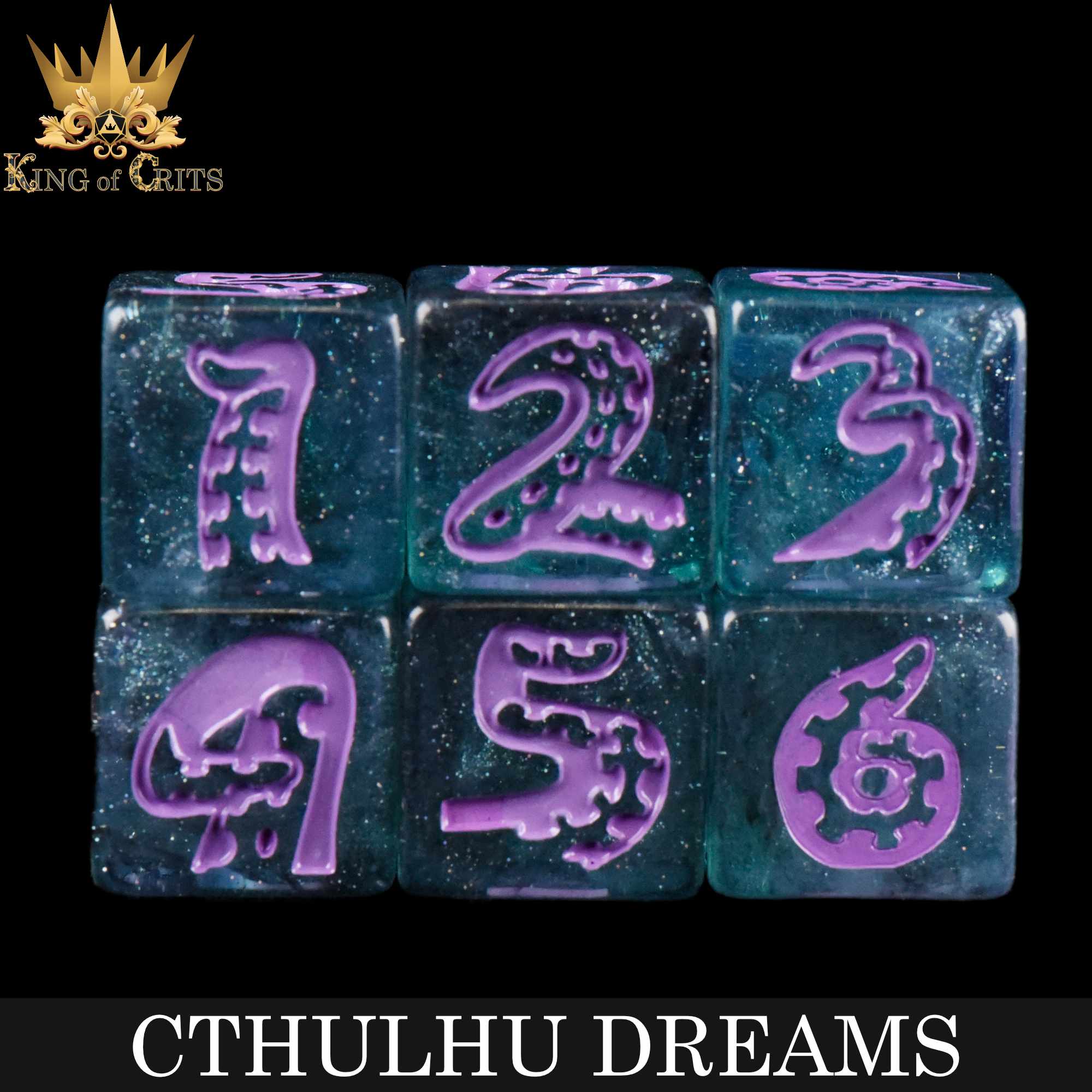 Cthulhu Dreams 11 Dice Set