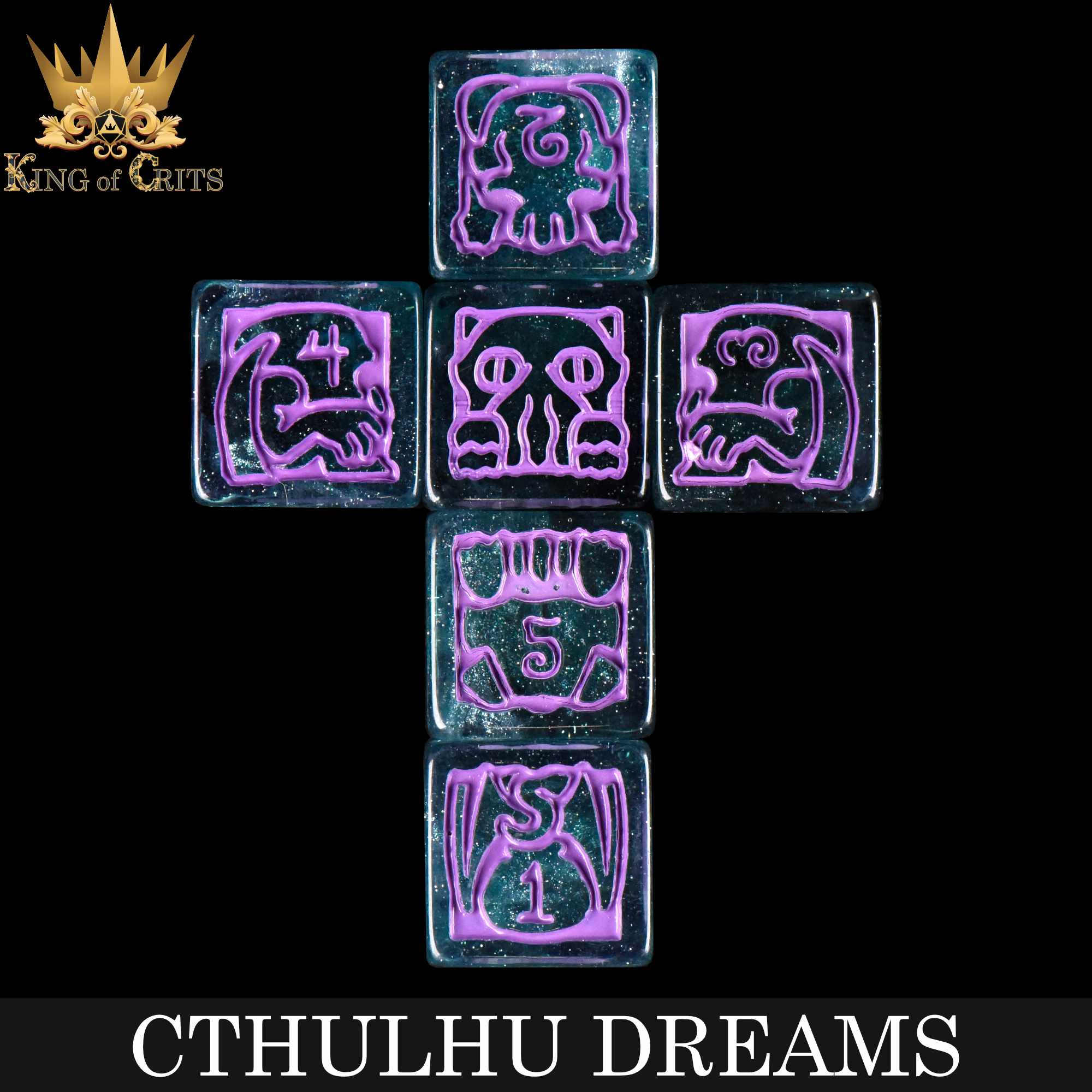 Cthulhu Dreams 11 Dice Set