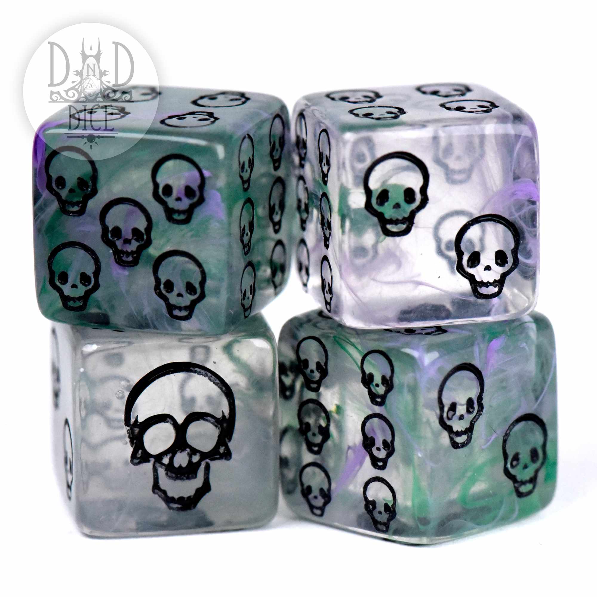 Death's Decay 4D6 Dice Set