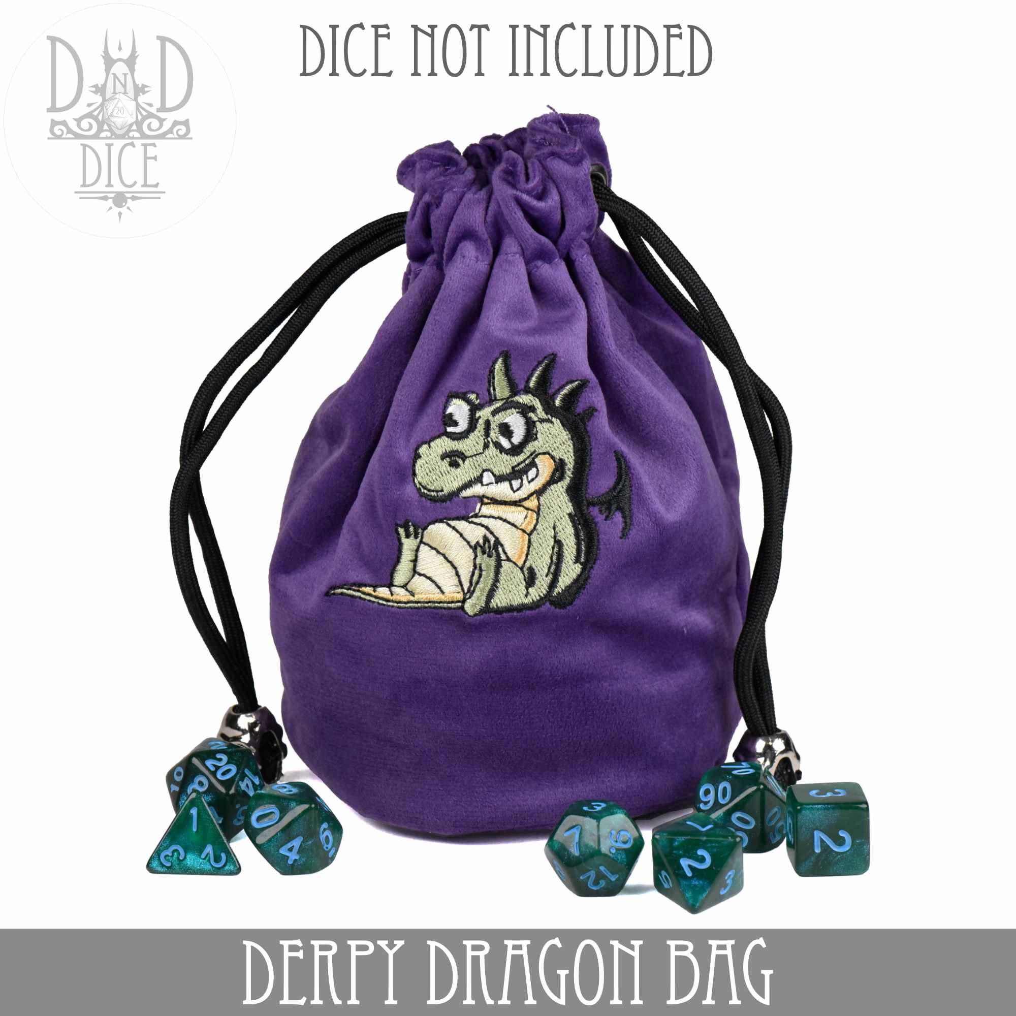 Derpy Dragon Dice Bag