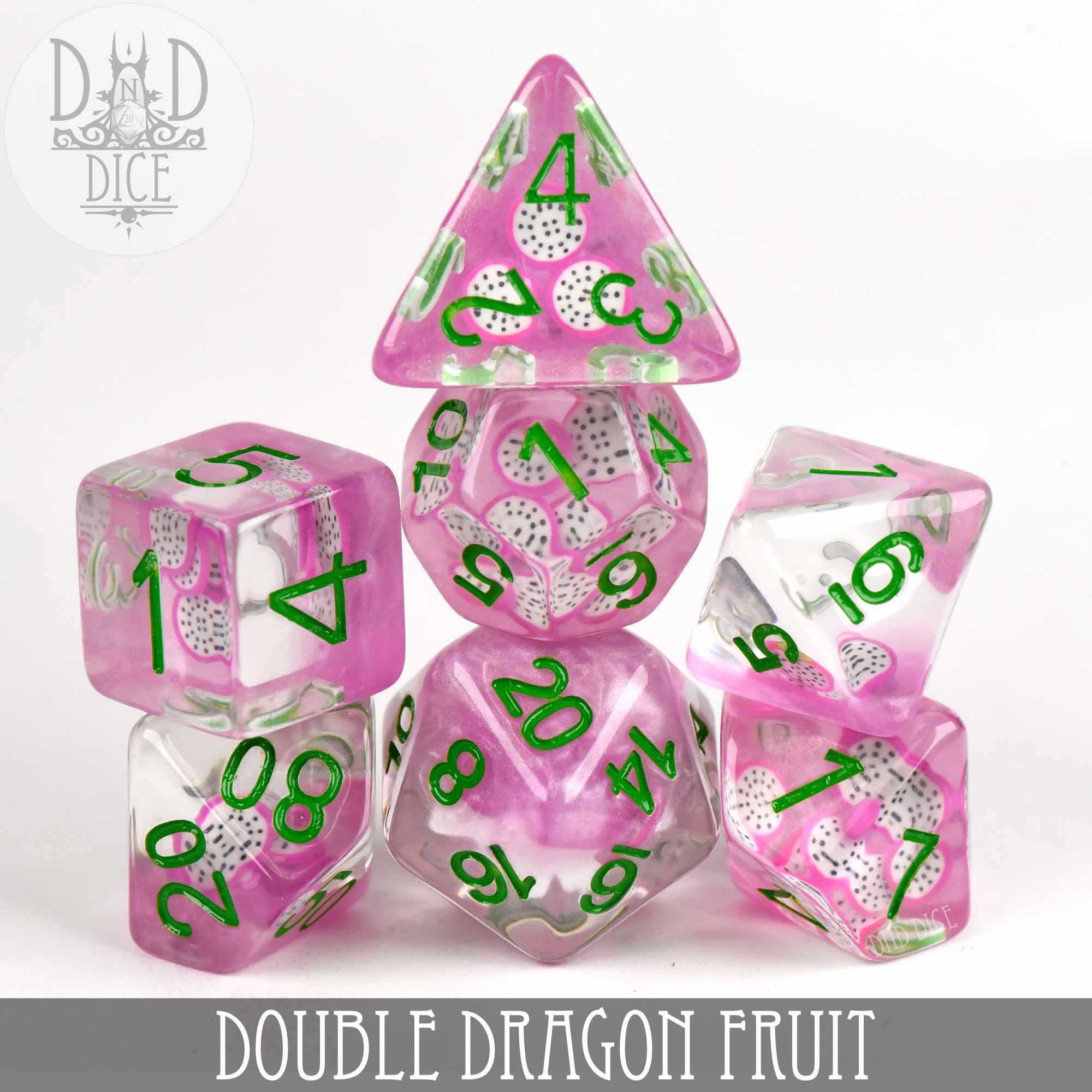 Double Dragon Fruit Dice Set