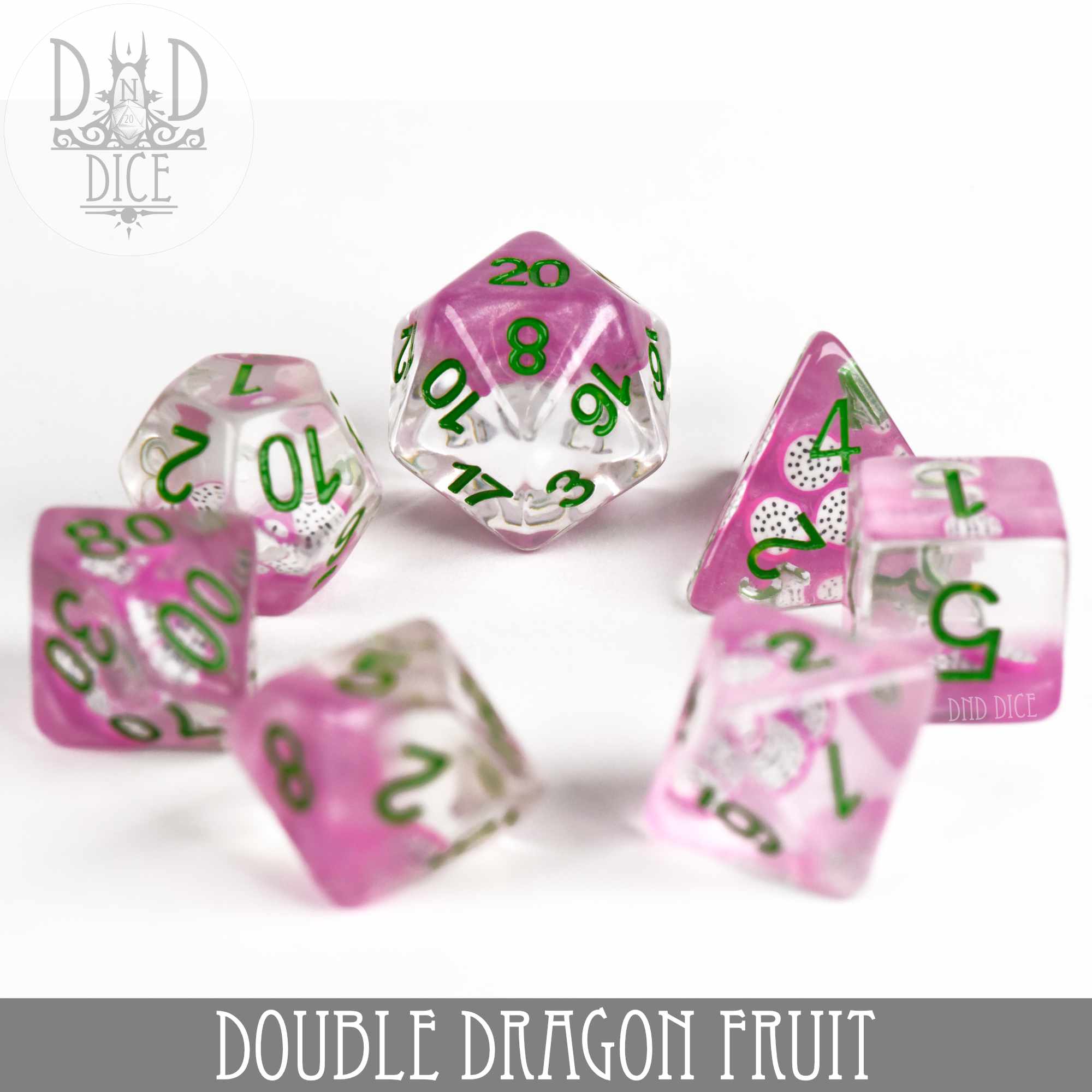 Double Dragon Fruit Dice Set