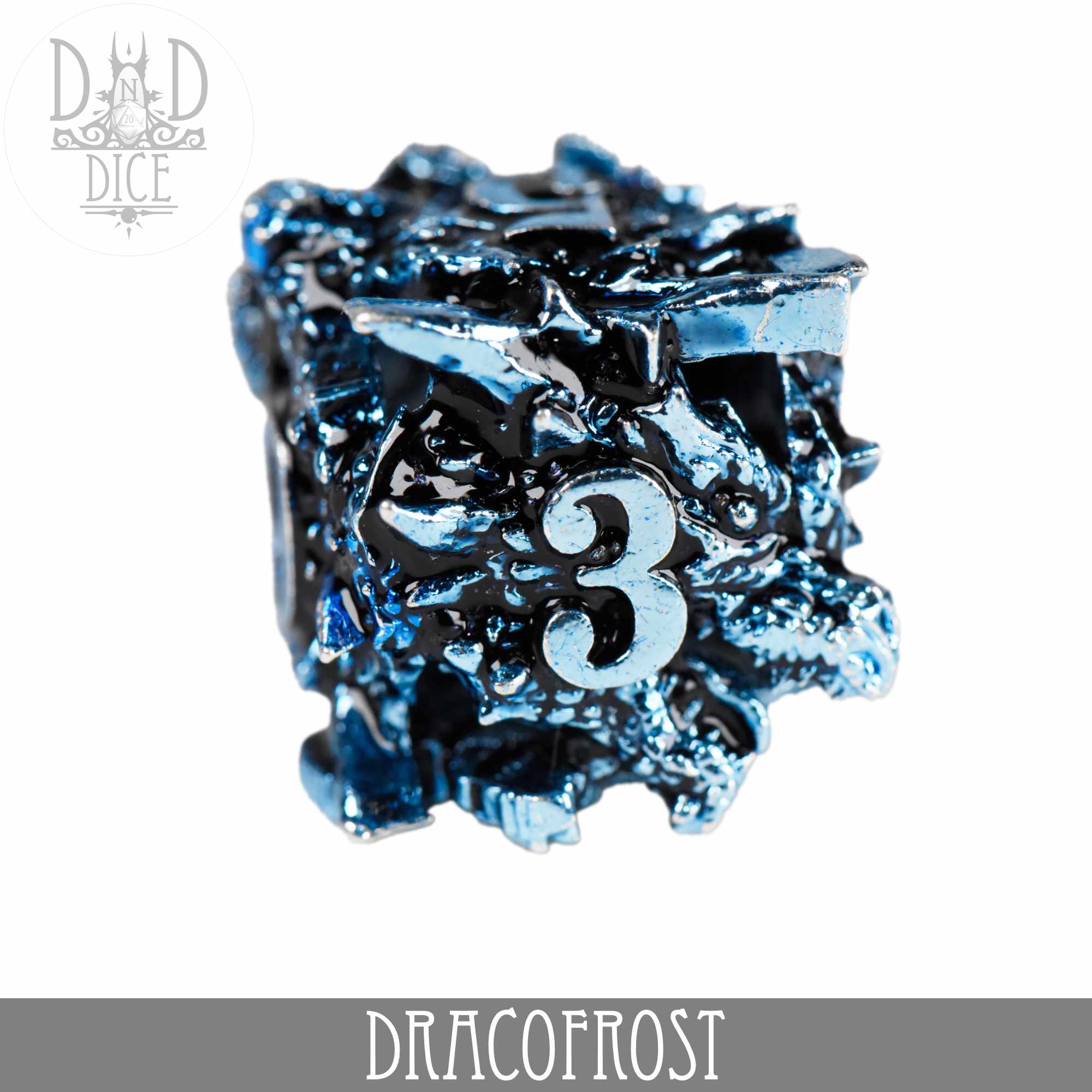 Dracofrost Metal Dice Set (Gift Box)