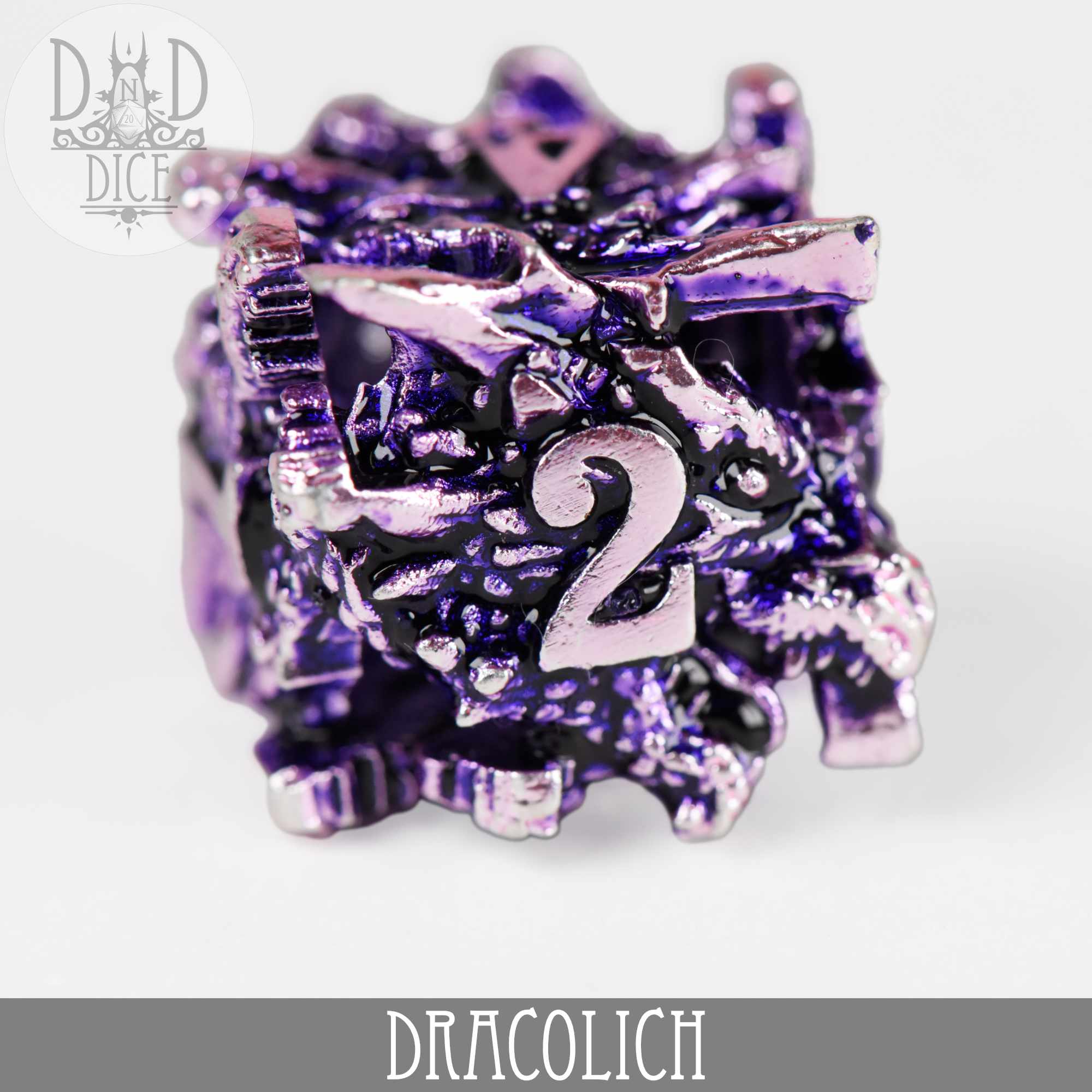 Dracolich Metal Dice Set (Gift Box)