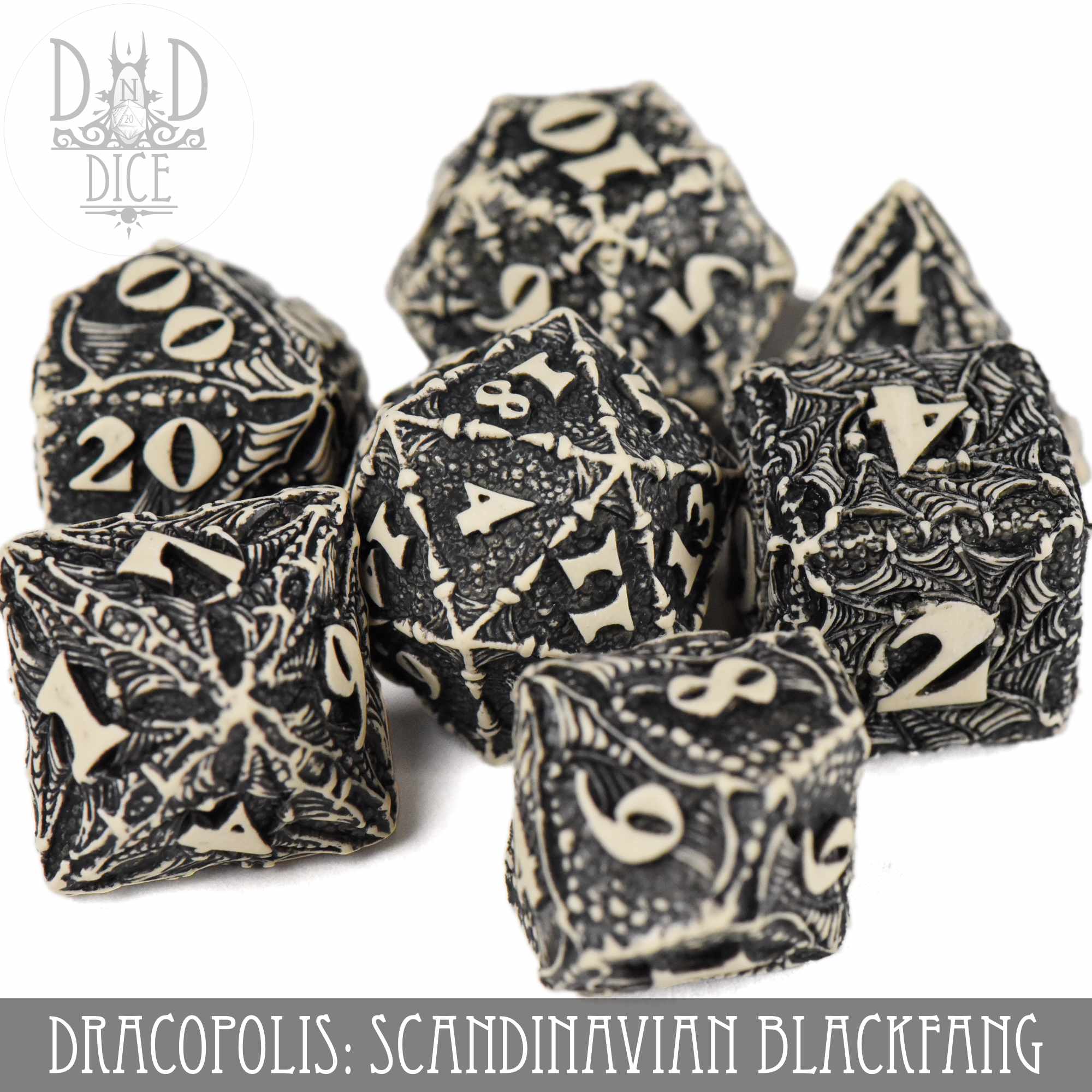 Dracopolis Blackfang Dice Set