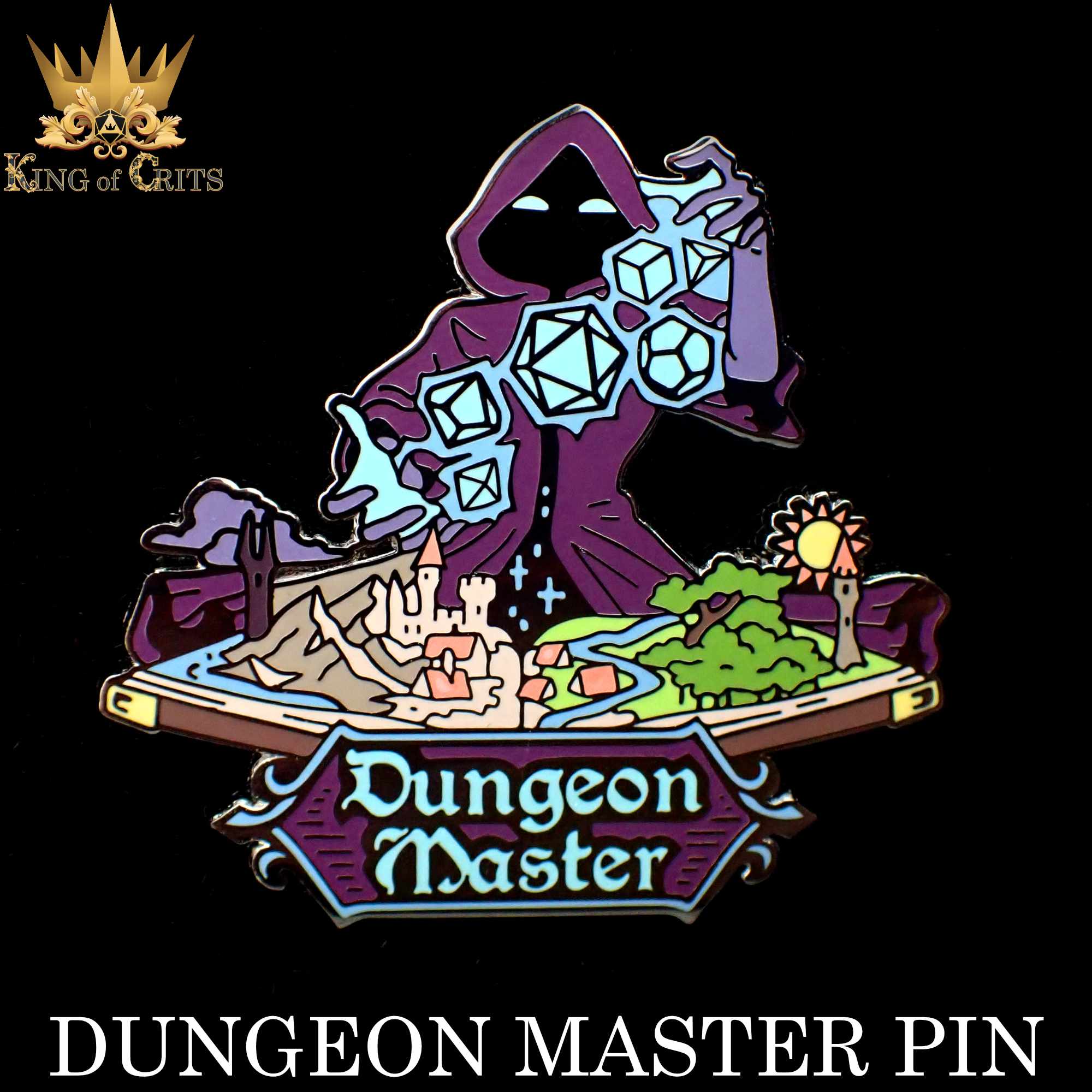 Dungeon Master Enamel Pin