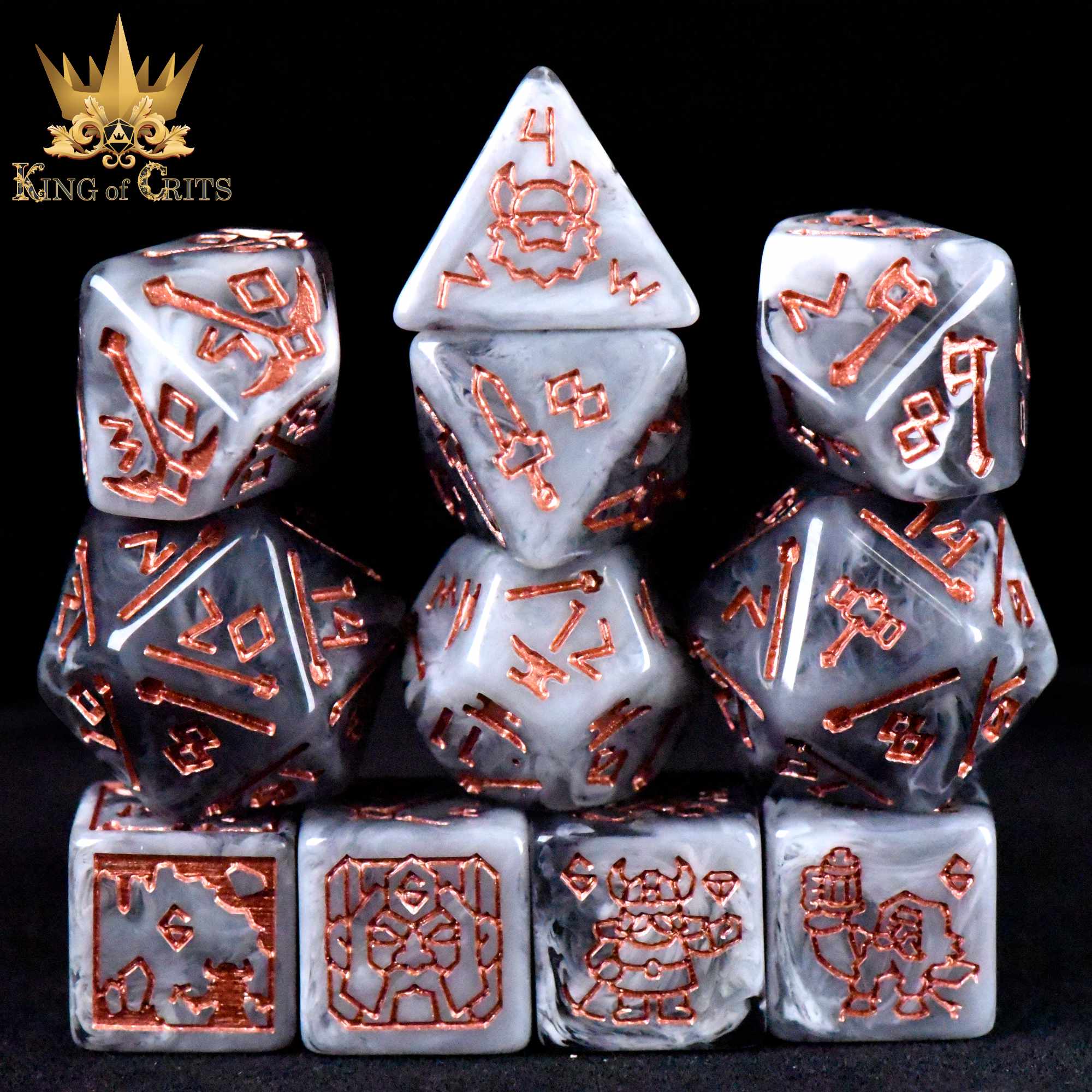 Dwarven Dynasty 11 Dice Set