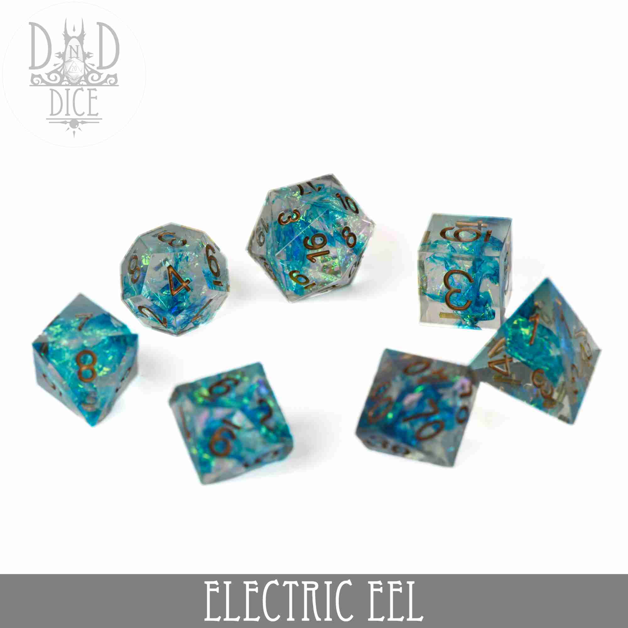 Electric Eel Handmade Dice Set