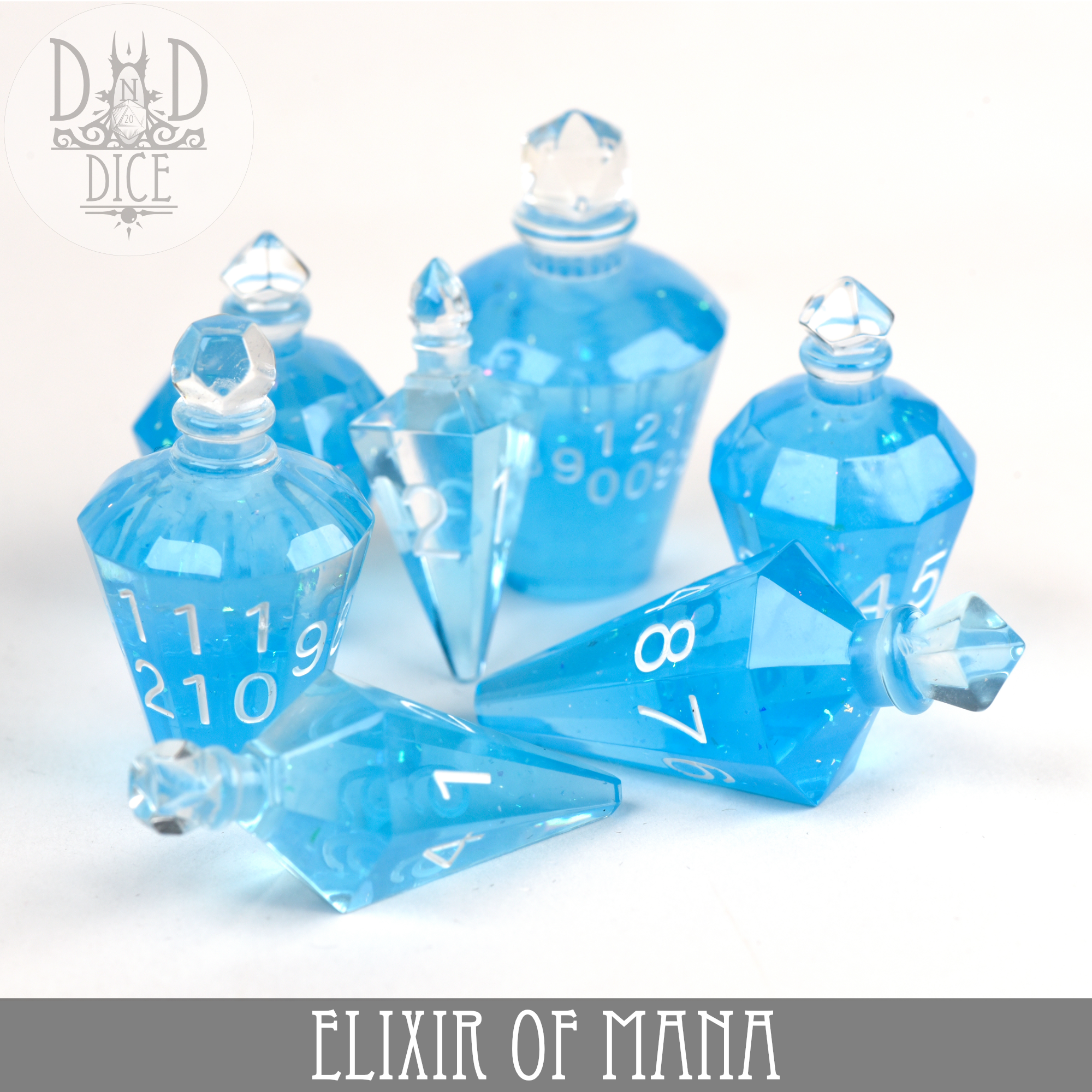 Elixir of Mana Handmade Dice Set