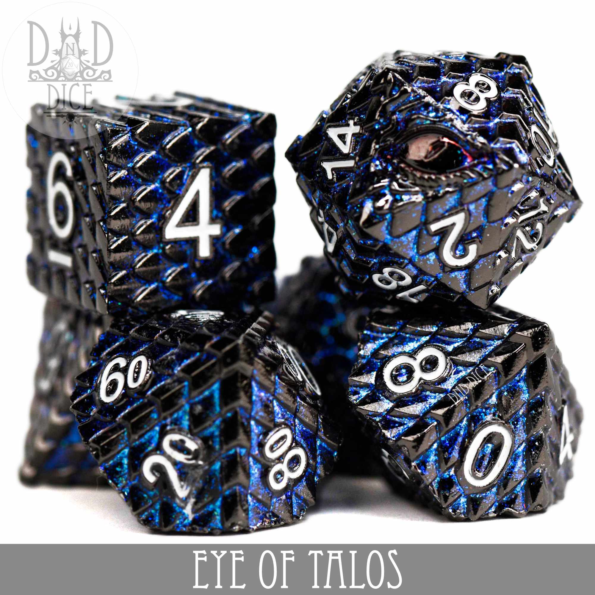 Eye of Talos Metal Dice Set