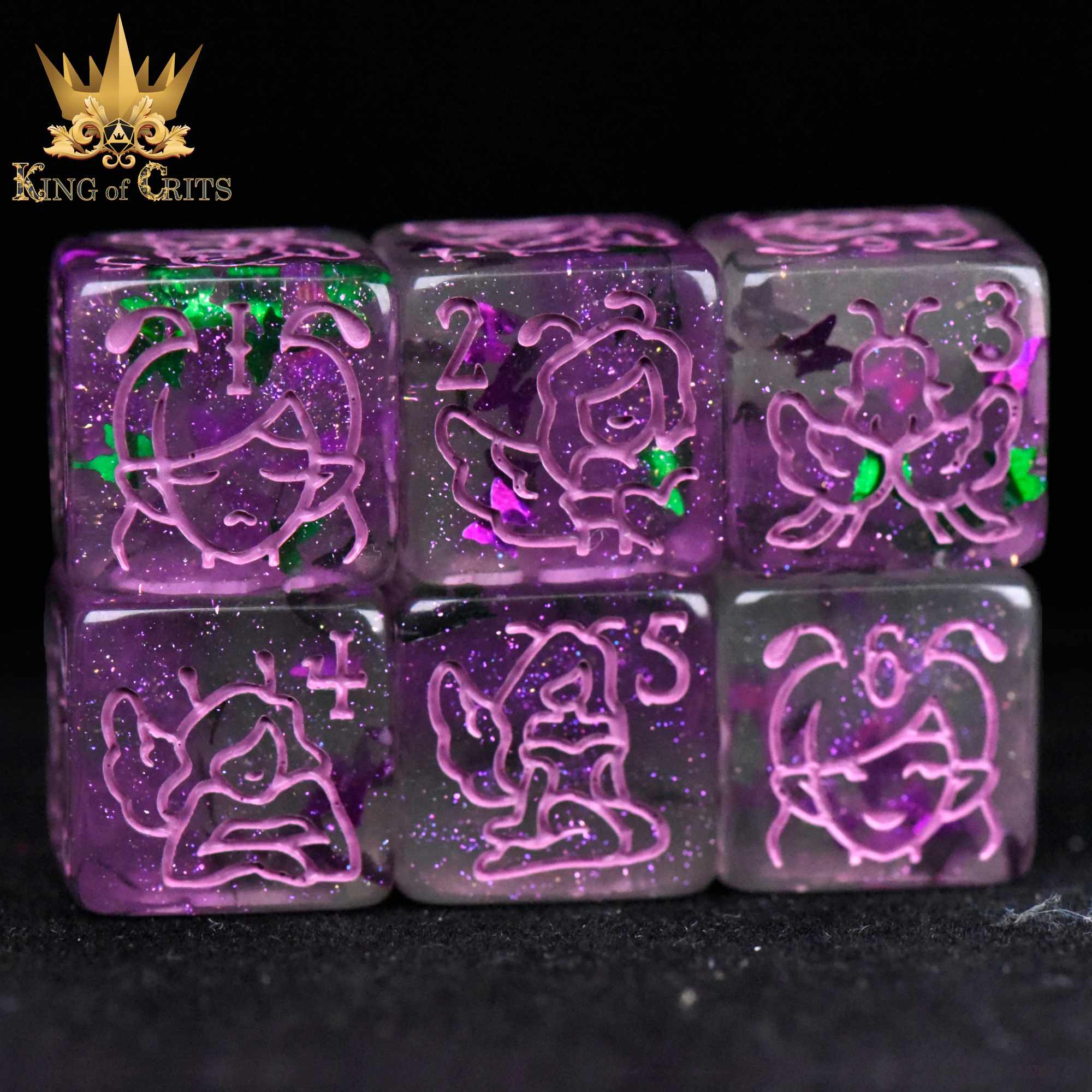 Fairy Flight 11 Dice Set