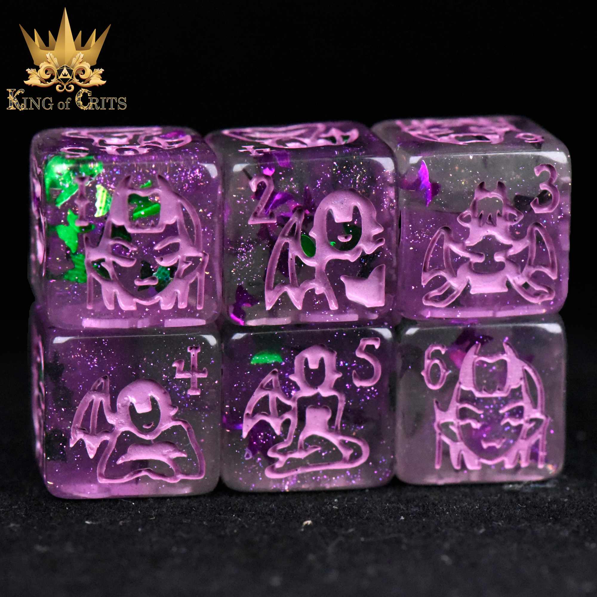 Fairy Flight 11 Dice Set