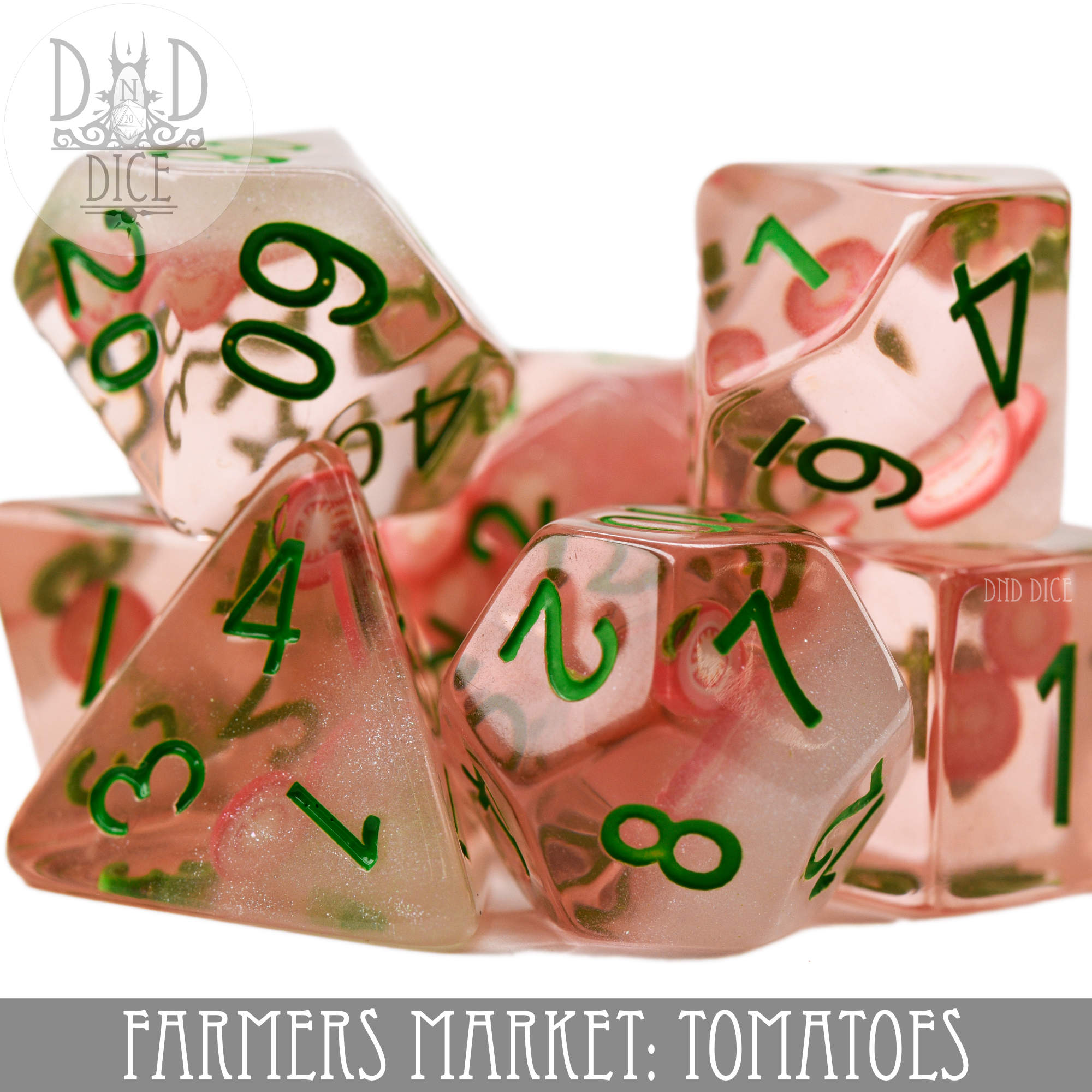 Farmers Market: Tomatoes Dice Set